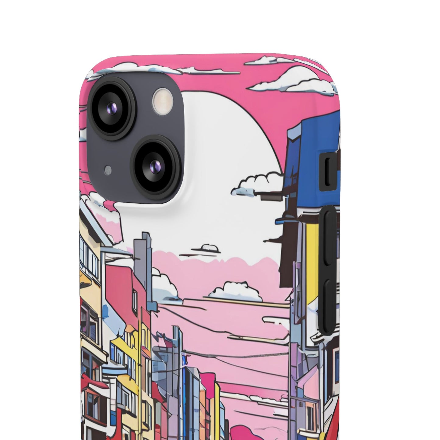 Pop Art Sunset | Coque snap légère et résistante inspiration Lichtenstein