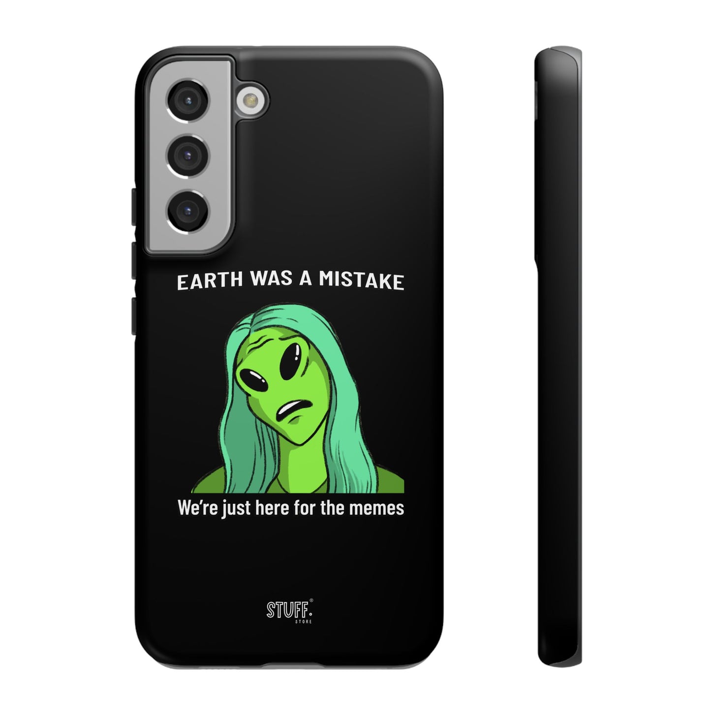 Meme Liking Alien Case | Coque résistante double protection pour les amateurs de Pop Culture