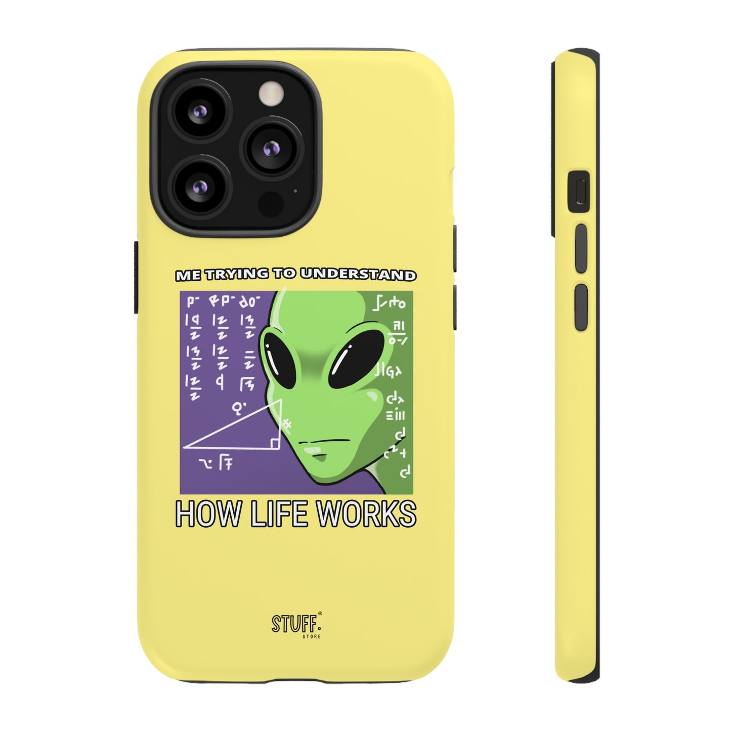 Confused Alien Case | Coque résistante Dual Protect anti-choc