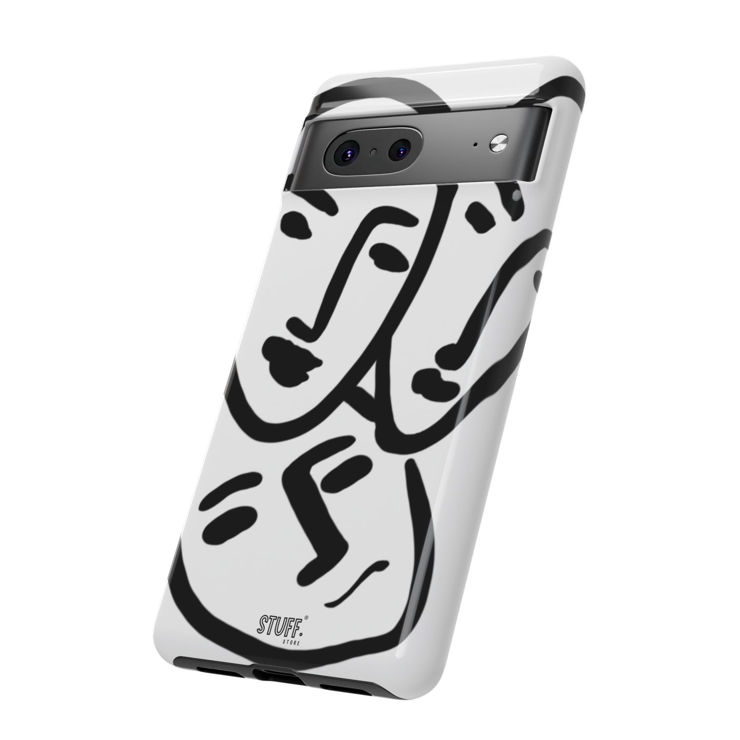 Les Trois Visages | Coque résistante double protection — inspiration Matisse