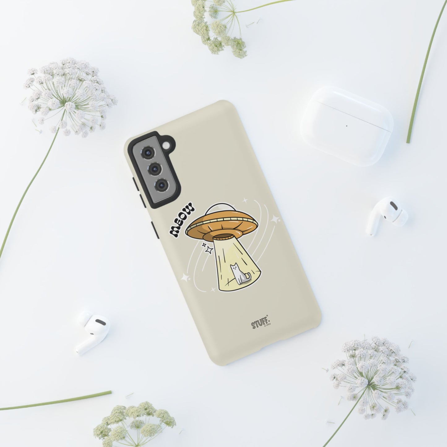 UFO Case | Coque résistante double protection avec Design OVNI fun