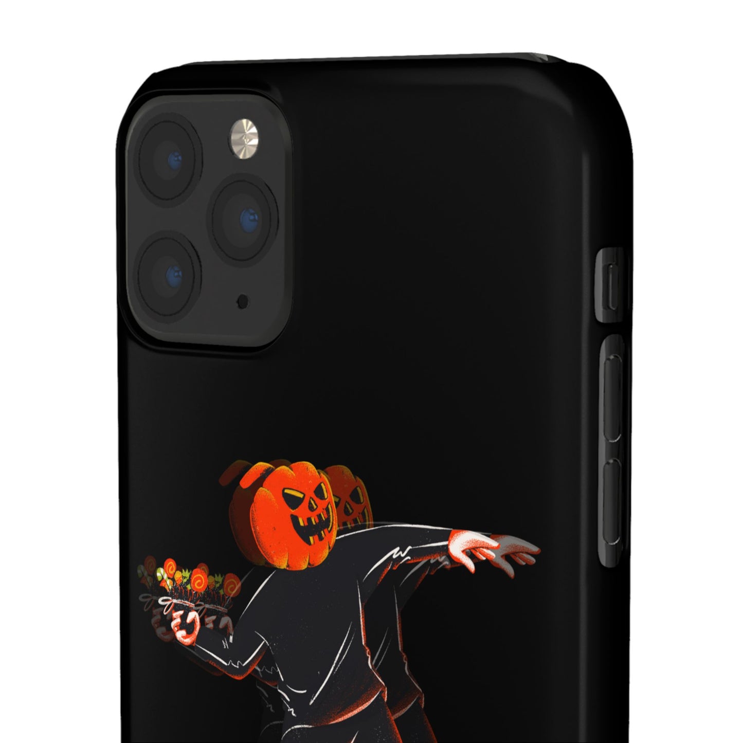 Pumpksy | Coque snap légère et résistante inspiration Banksy – Noir