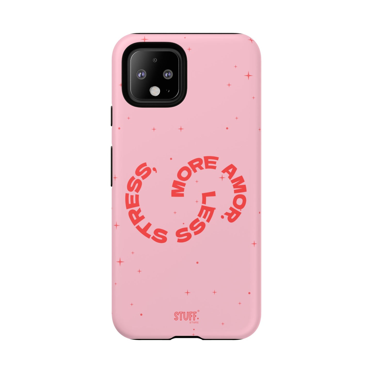 More Amor Case | Coque résistante double protection avec phrase Bienveillante