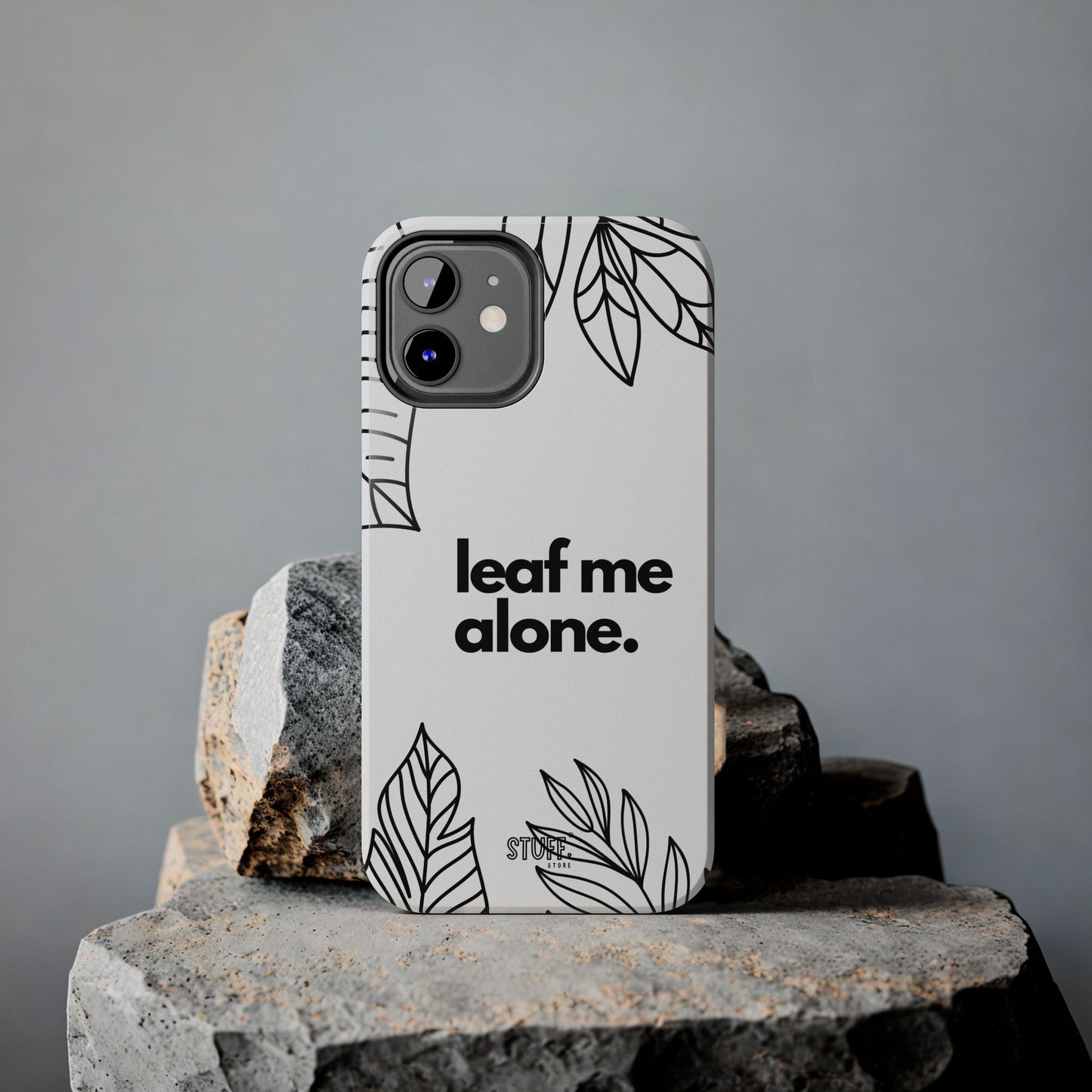 Leaf Me Case | Coque résistante double protection avec design minimaliste