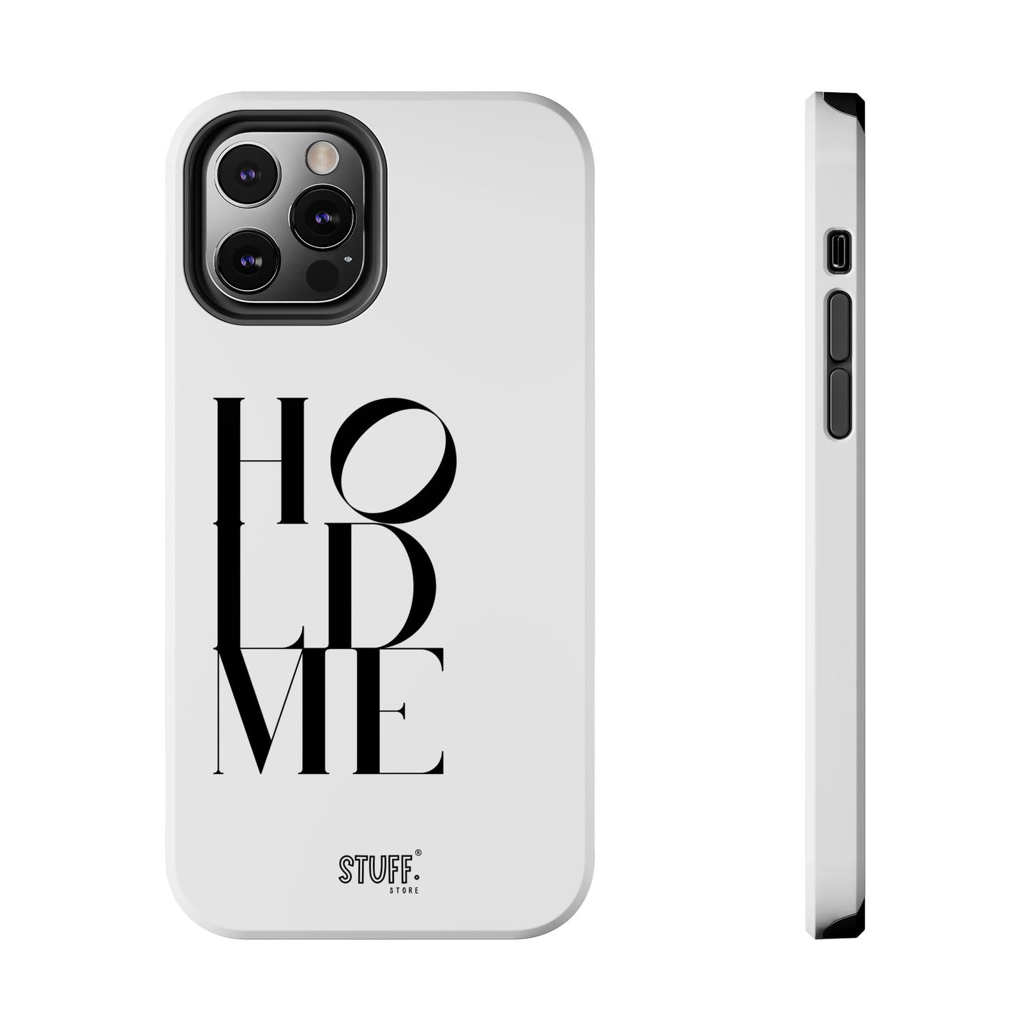 Hold Me | Coque résistante et durable avec Design épuré Monochrome