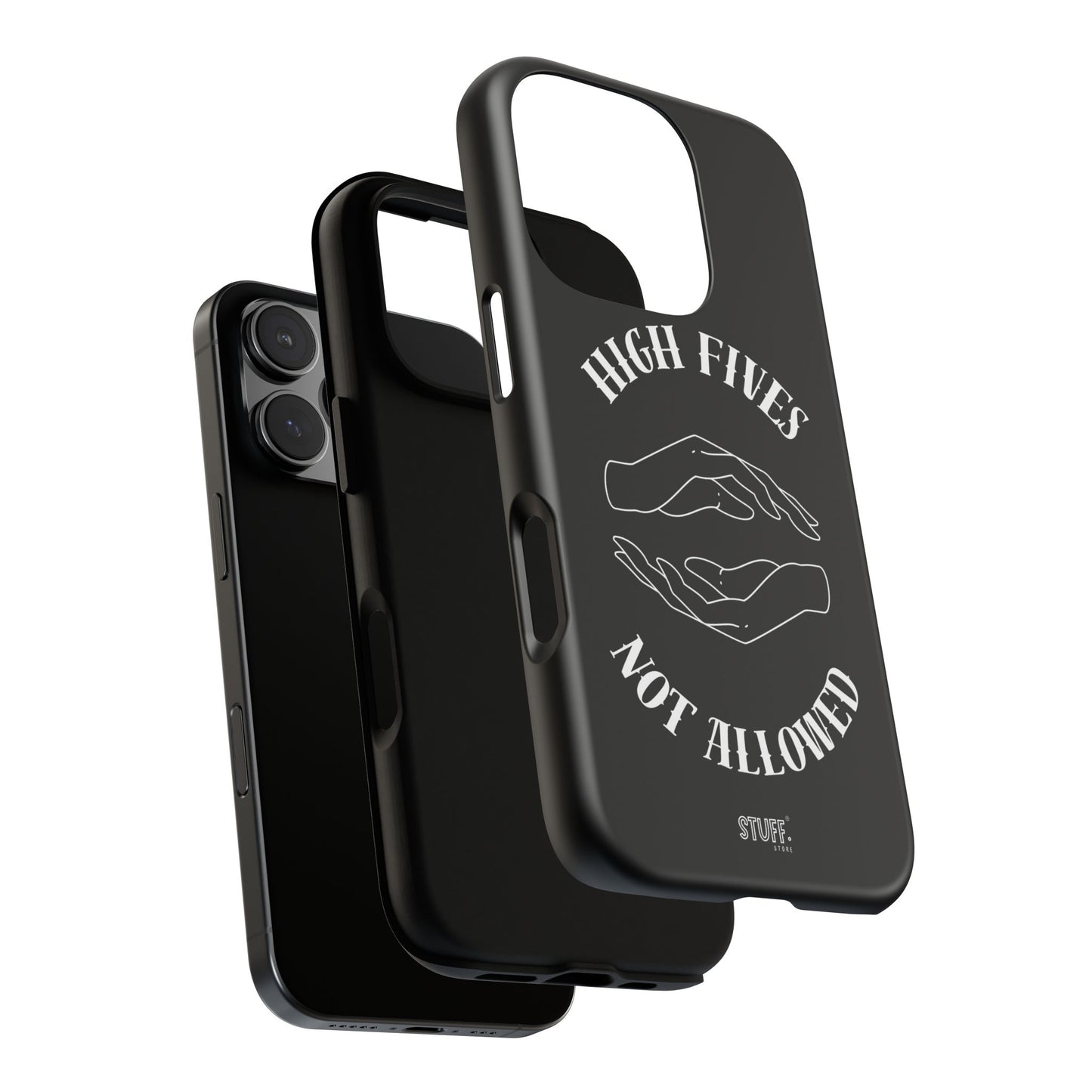 No High Fives Case | Coque légère et résistante – Design affirmé & minimaliste