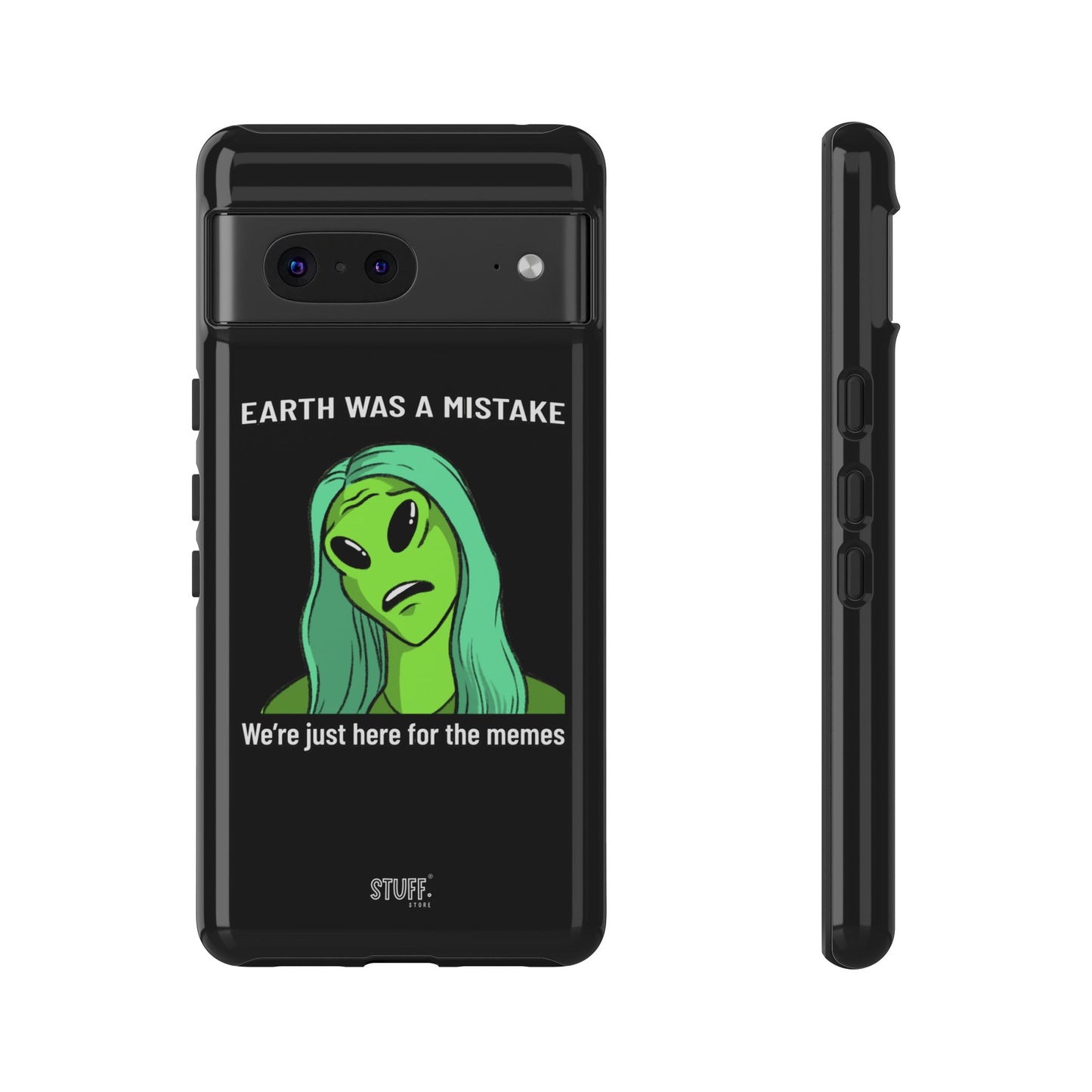 Meme Liking Alien Case | Coque résistante double protection pour les amateurs de Pop Culture