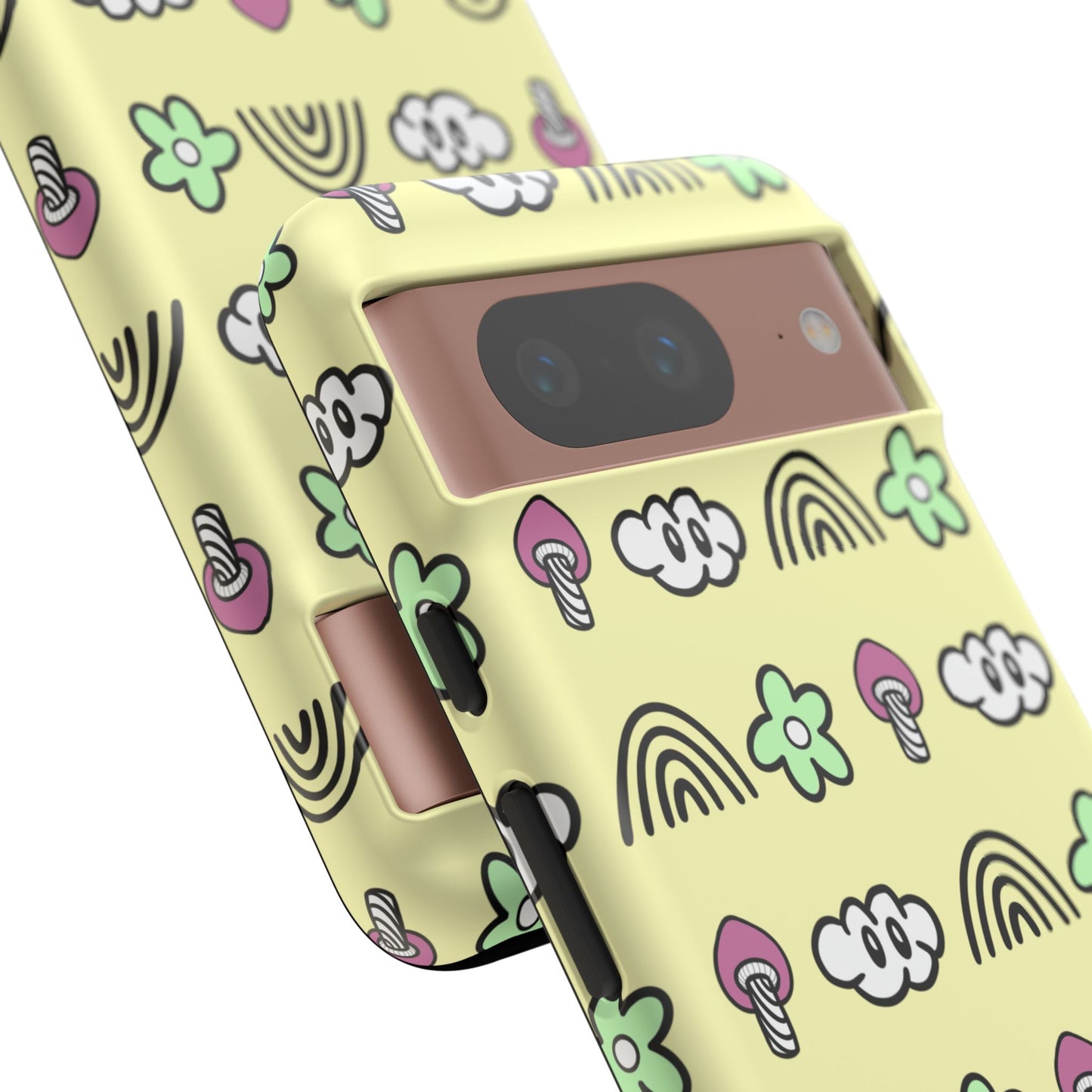 Pixie Case | Coque résistante double protection — Collection Pixie — Jaune