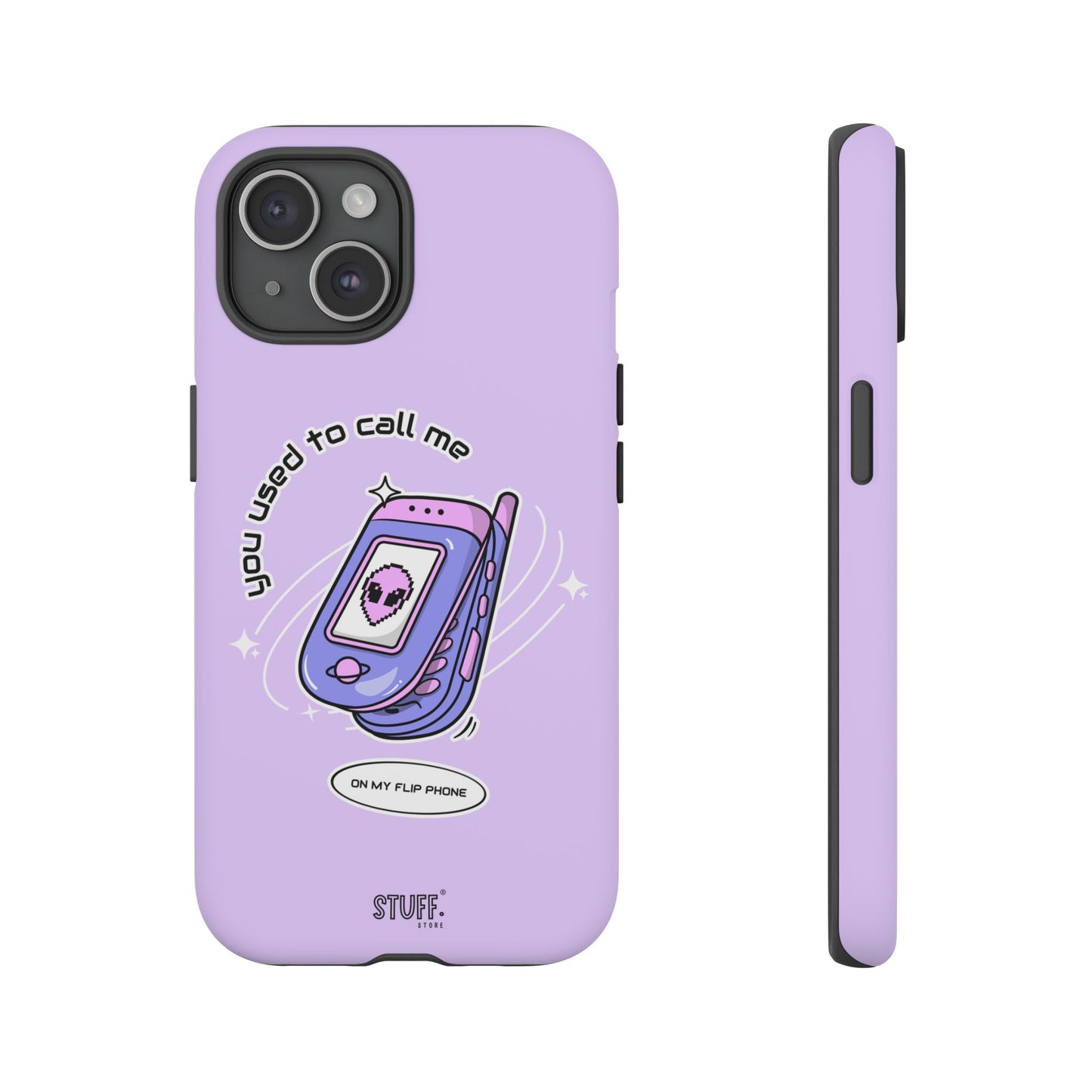 Flip Phone Case | Coque résistante double protection avec Design Y2K