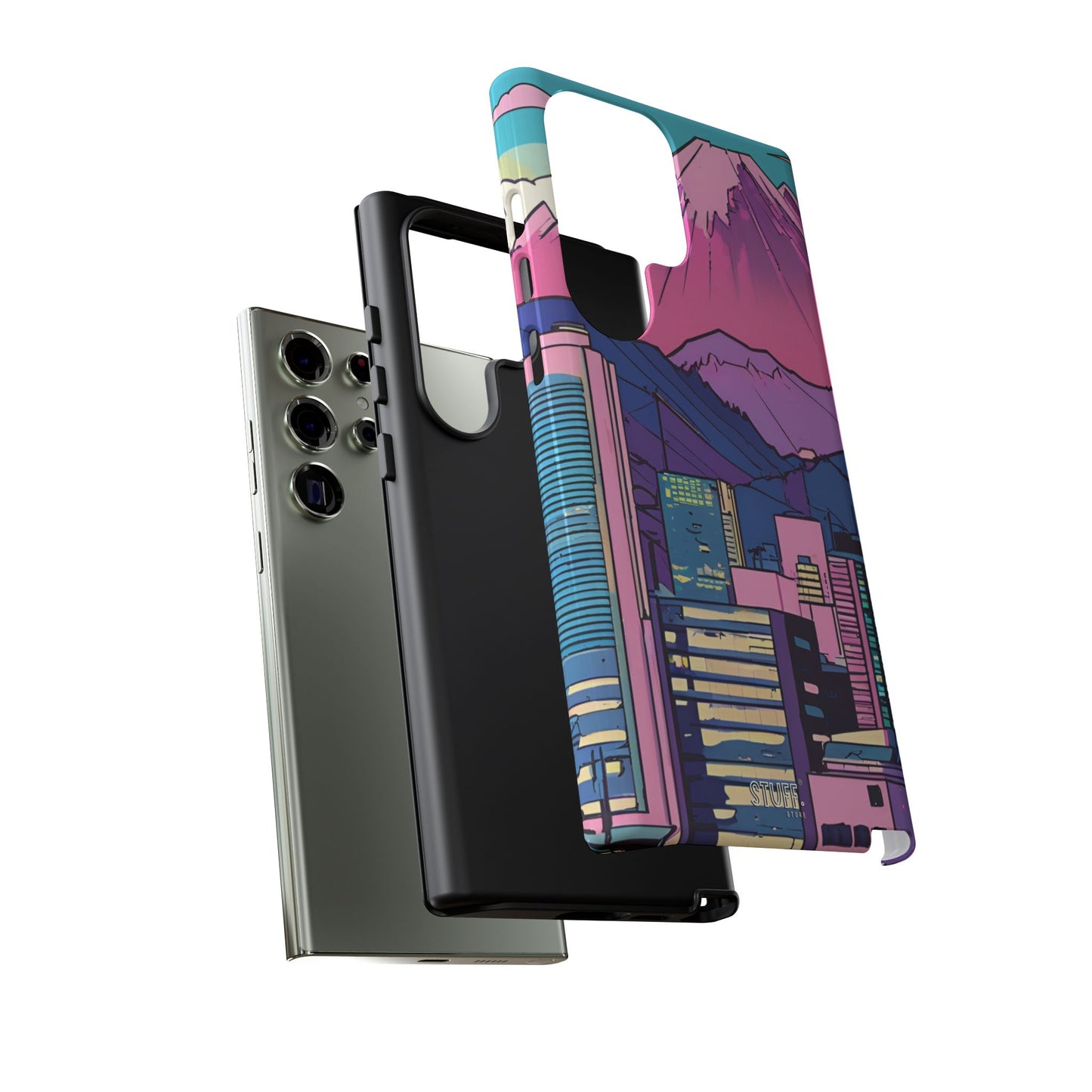 Fuji Sunset | Coque résistante anti-choc avec Design Inspiré du Japon