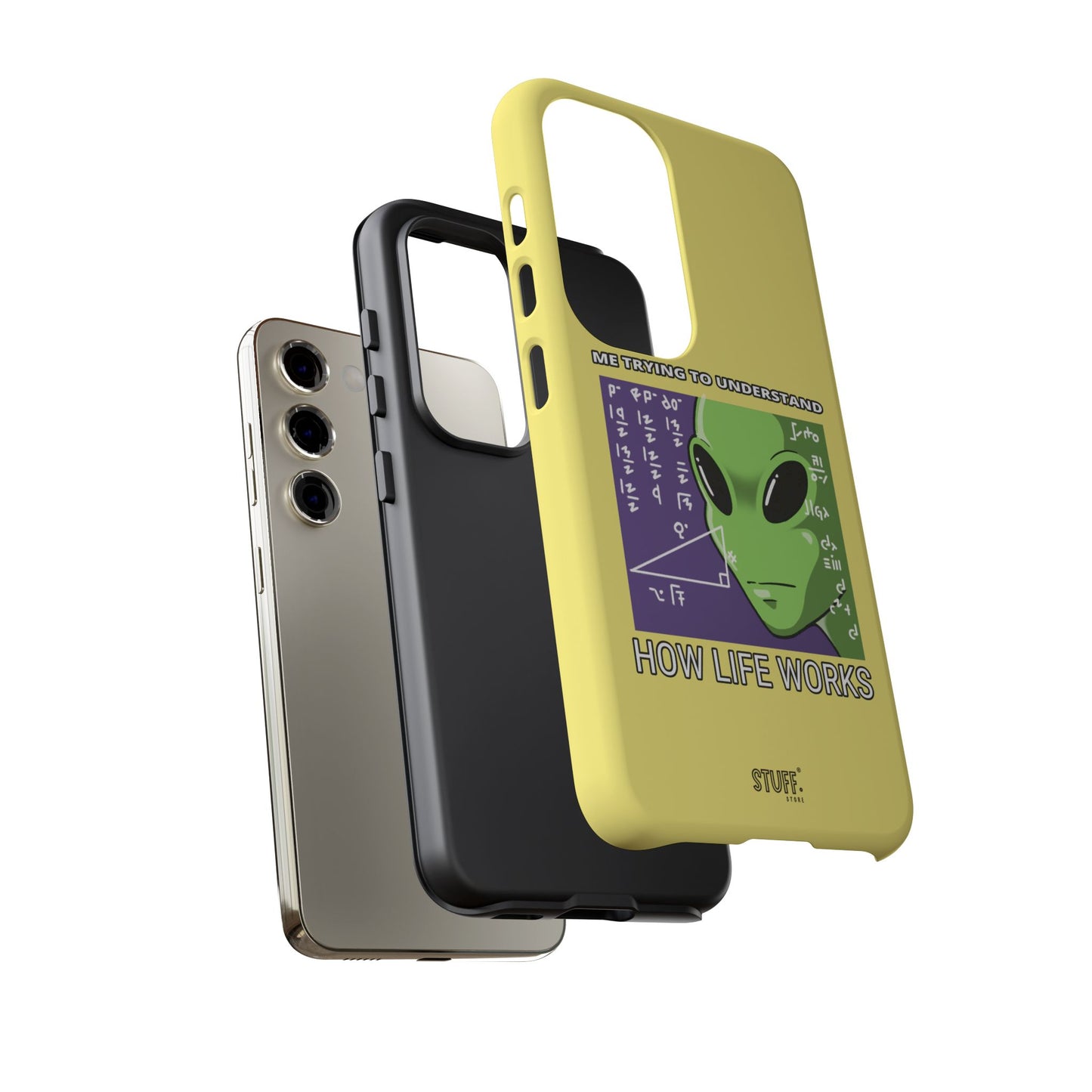 Confused Alien Case | Coque résistante Dual Protect anti-choc