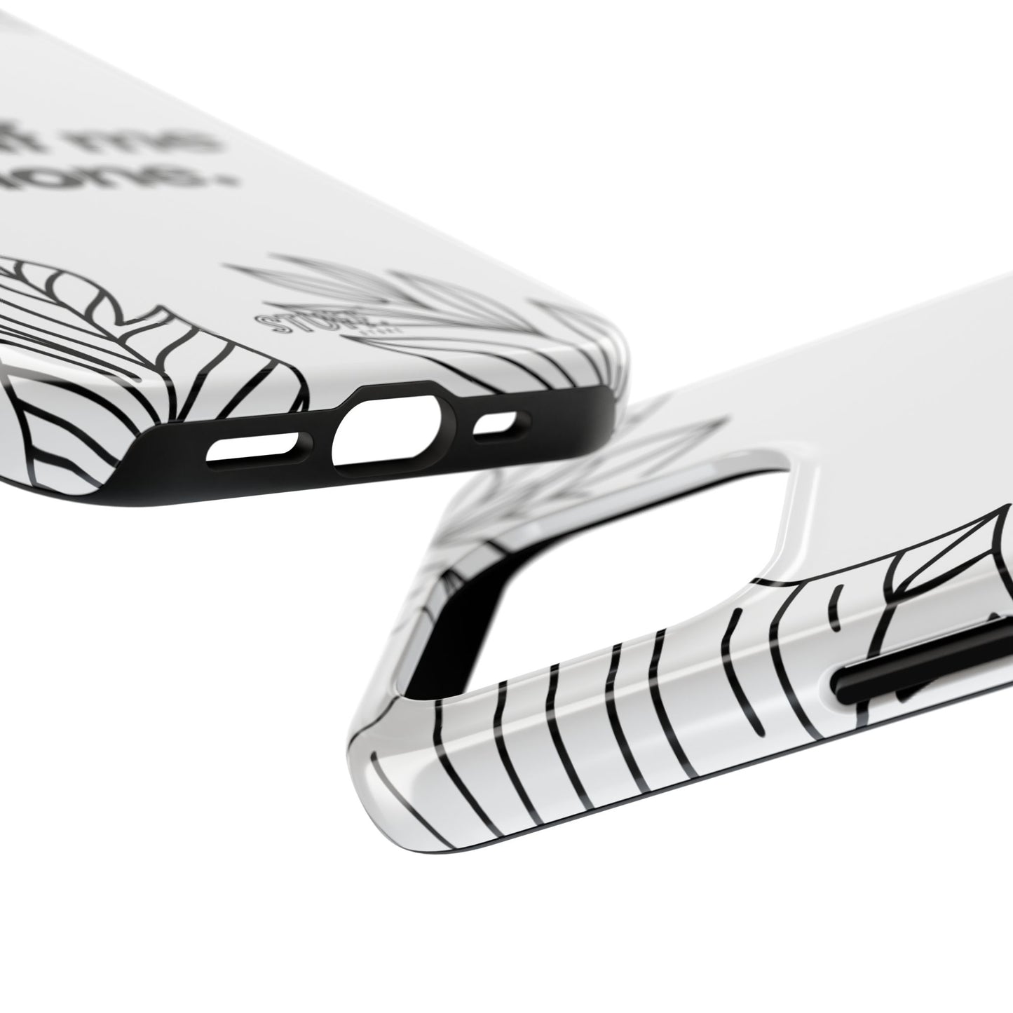 Leaf Me Case | Coque résistante double protection avec design minimaliste