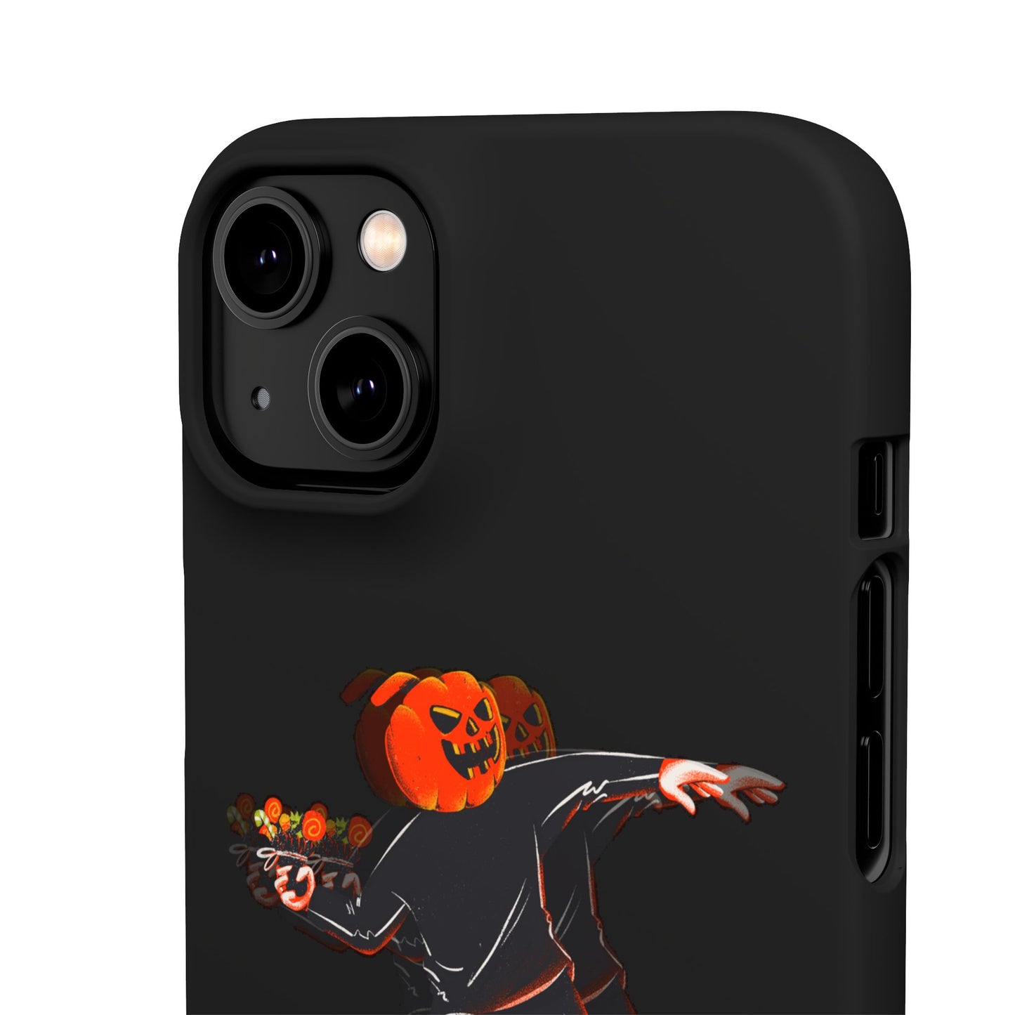 Pumpksy | Coque snap légère et résistante inspiration Banksy – Noir