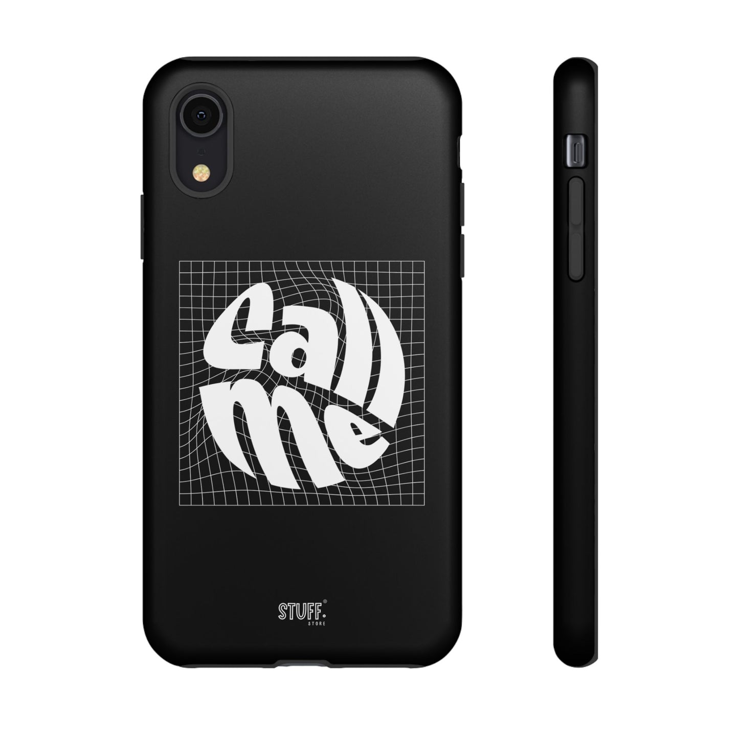 Call Me Case | Coque résistante double protection - Noir Effet Mat