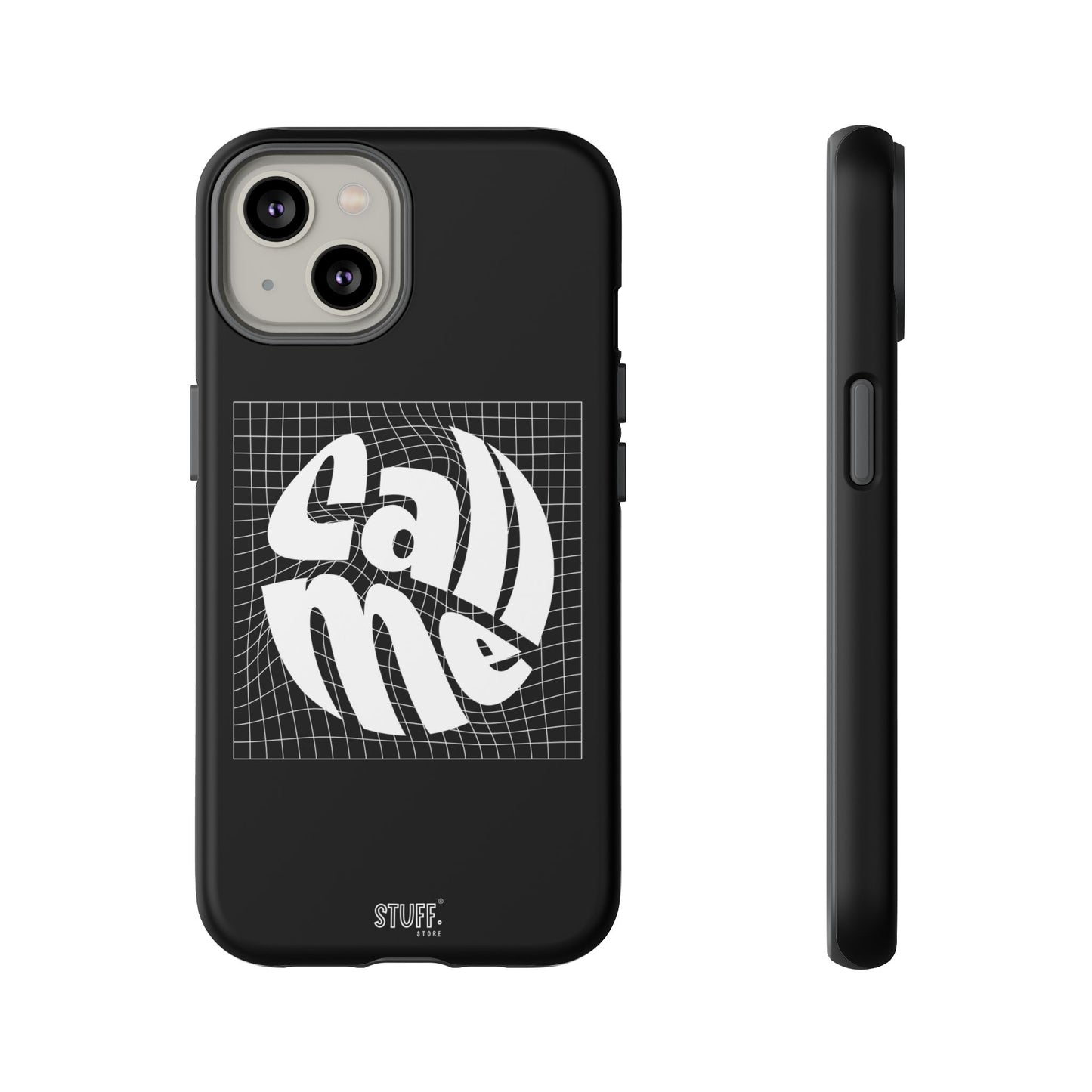 Call Me Case | Coque résistante double protection - Noir Effet Mat