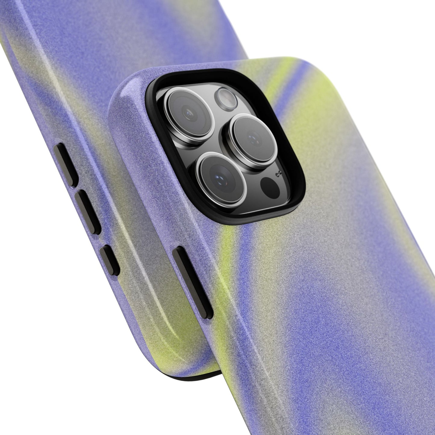 Vibrant Case | Coque résistante double protection anti-choc - Violet & Jaune