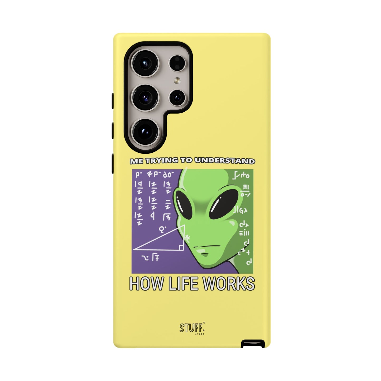 Confused Alien Case | Coque résistante Dual Protect anti-choc