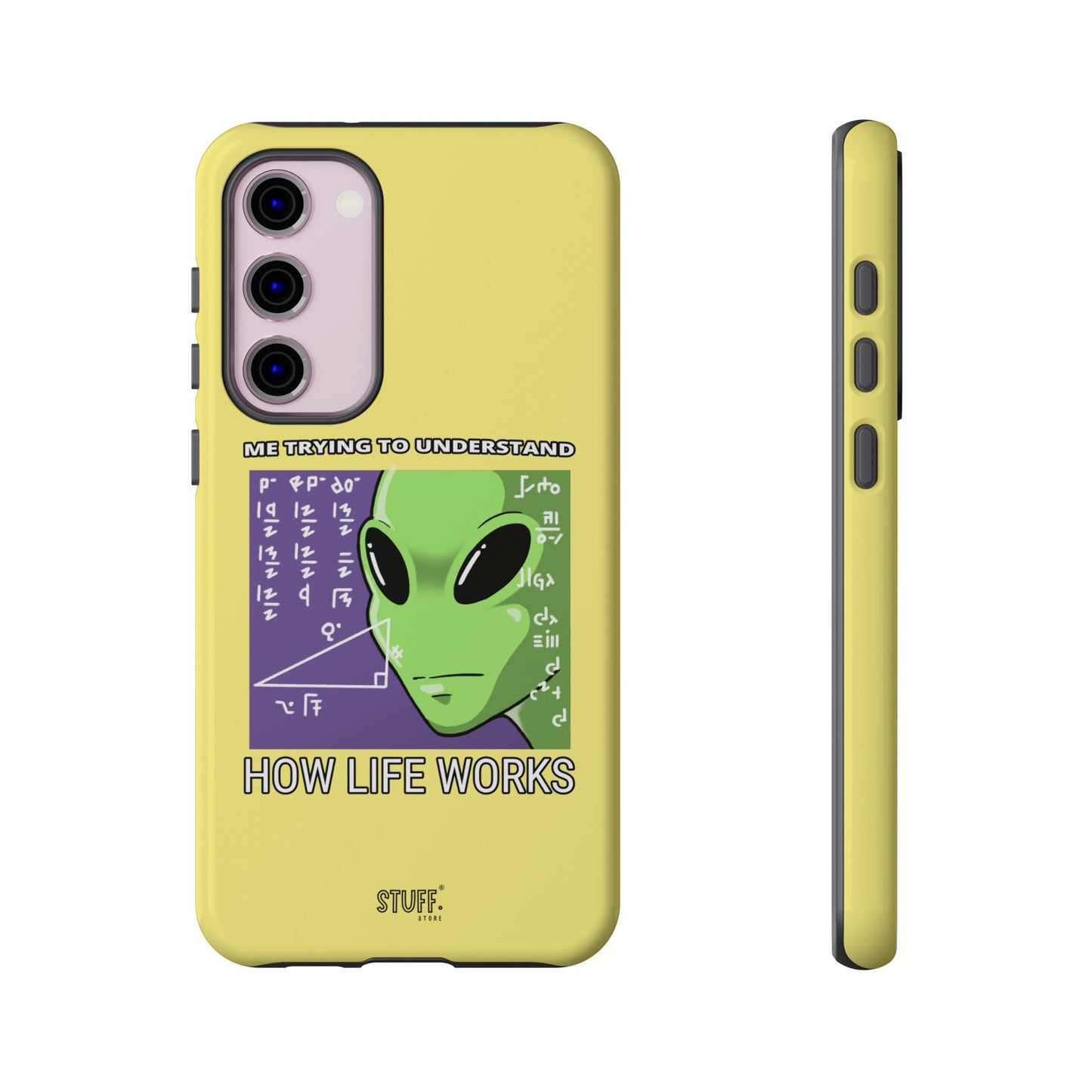 Confused Alien Case | Coque résistante Dual Protect anti-choc