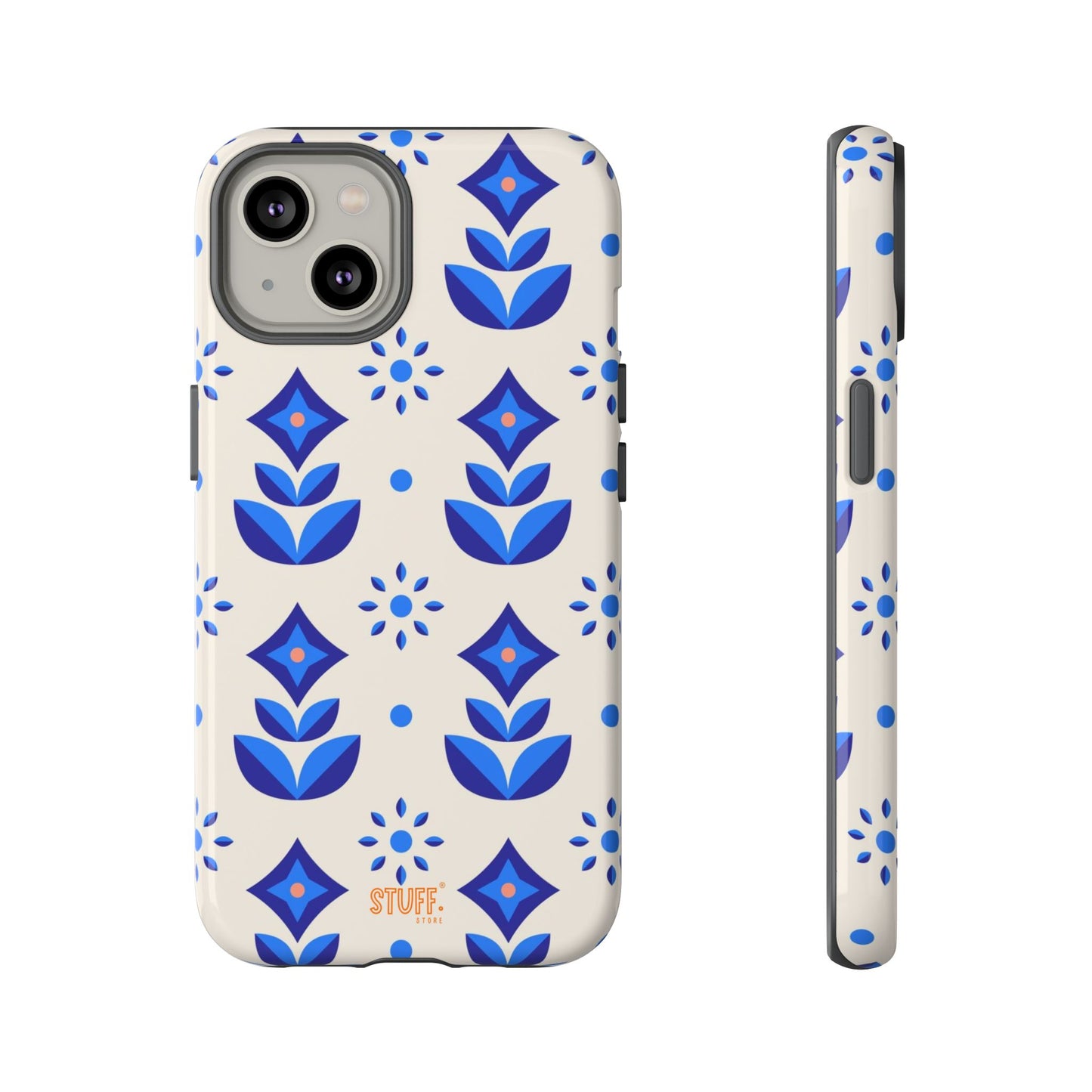 Floral Case | Coque résistante double protection avec Design Fleuri