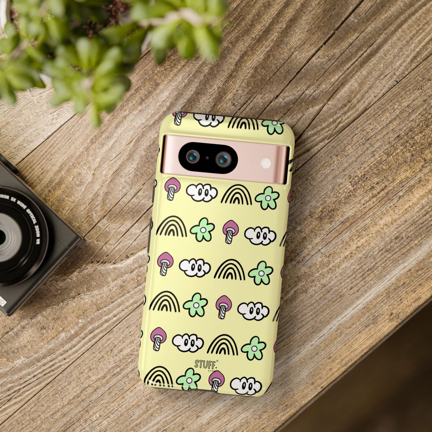 Pixie Case | Coque résistante double protection — Collection Pixie — Jaune