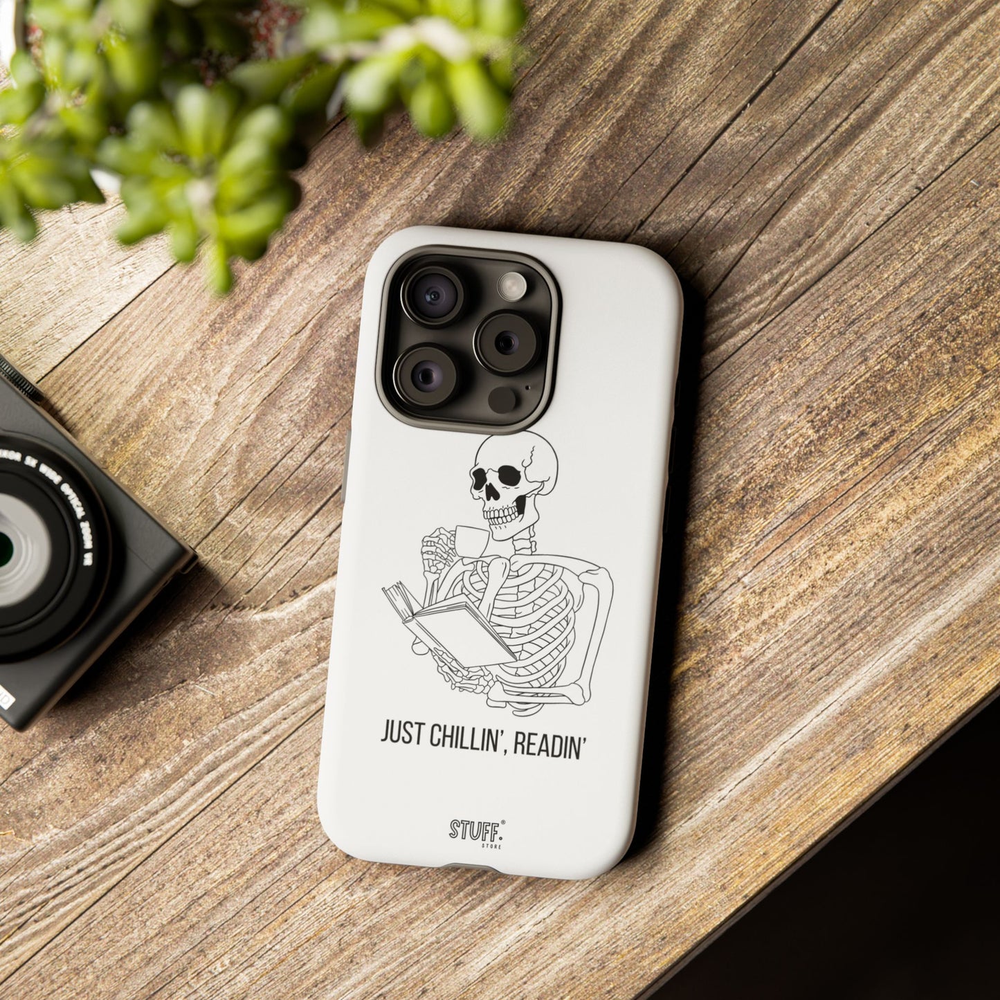 Chillin' Case | Coque résistante double protection avec phrase drôle