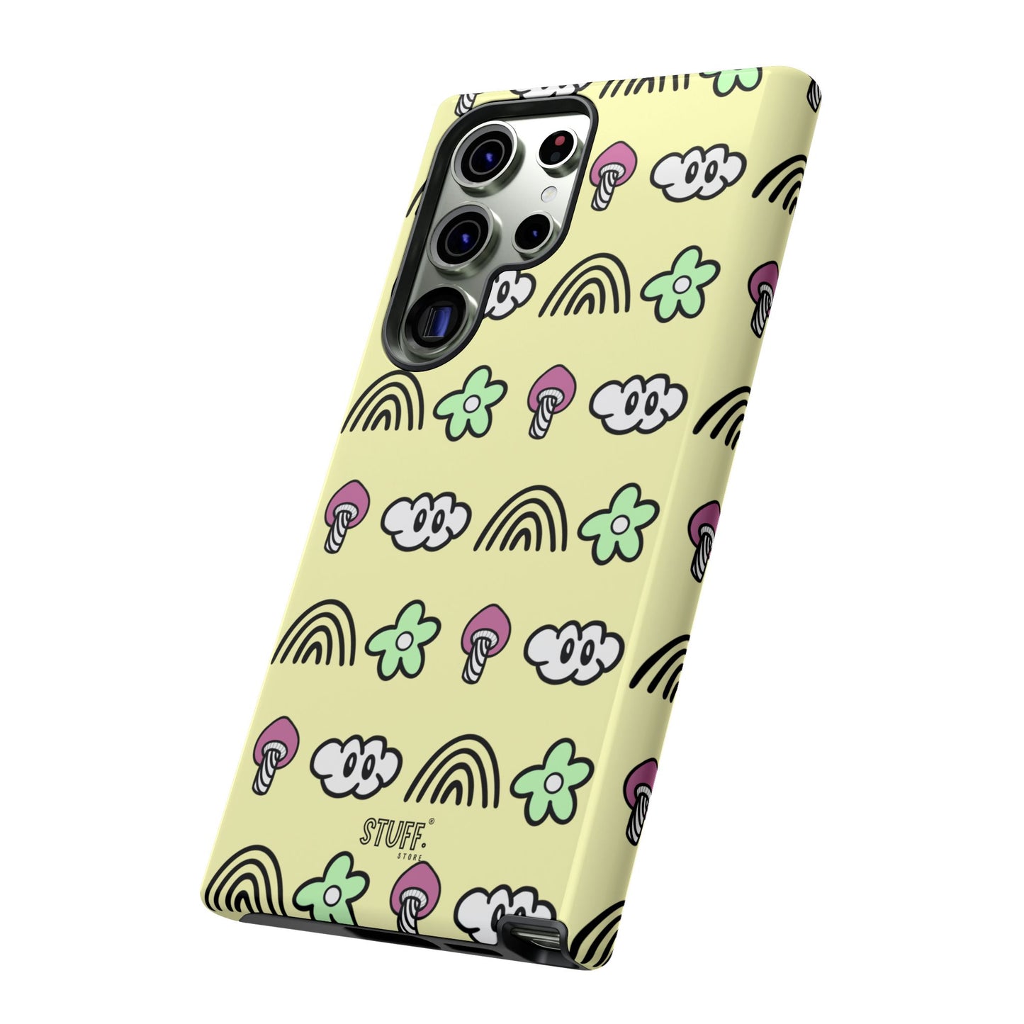 Pixie Case | Coque résistante double protection — Collection Pixie — Jaune