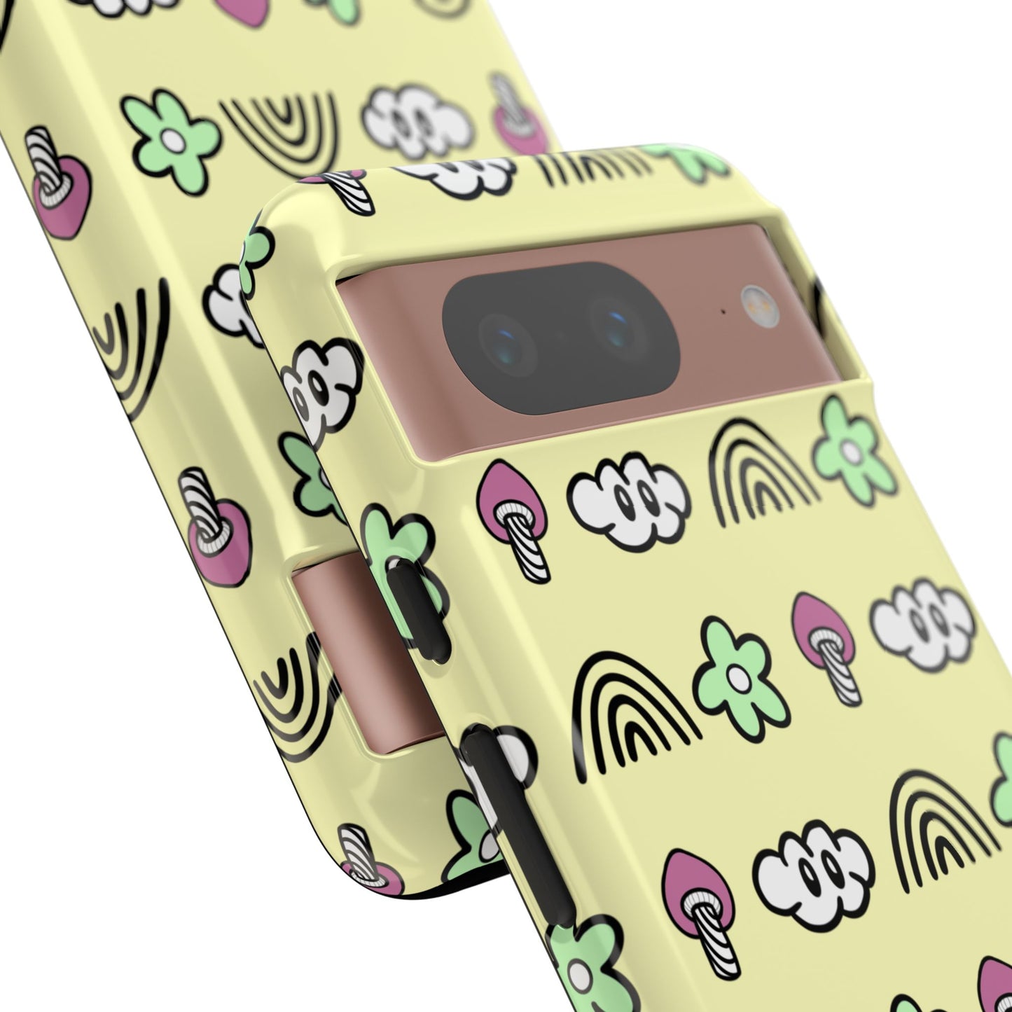 Pixie Case | Coque résistante double protection — Collection Pixie — Jaune