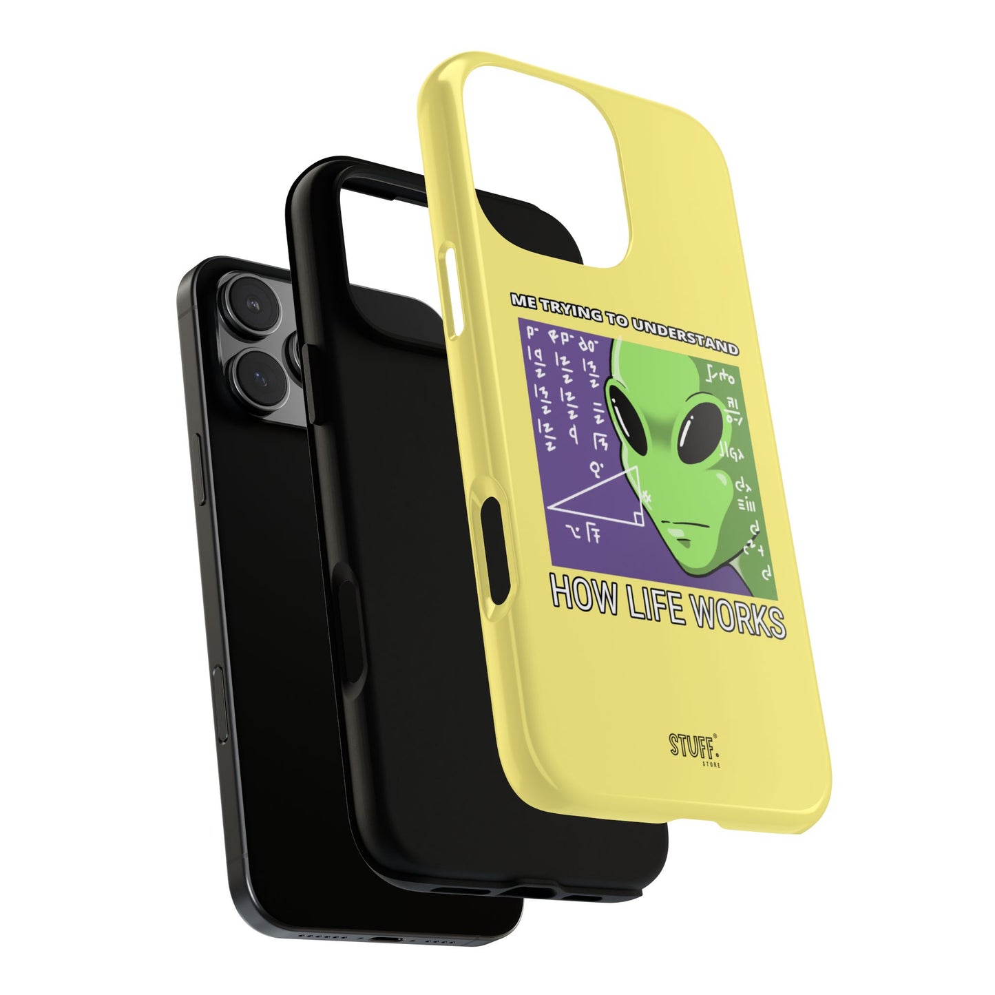 Confused Alien Case | Coque résistante Dual Protect anti-choc