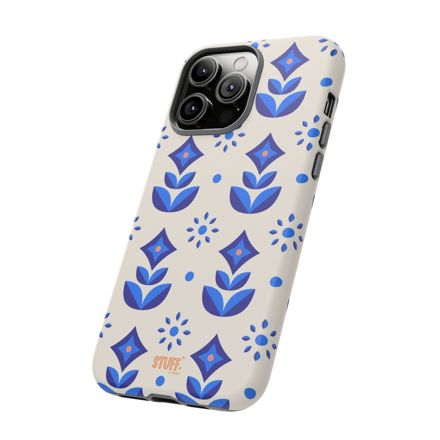 Floral Case | Coque résistante double protection avec Design Fleuri