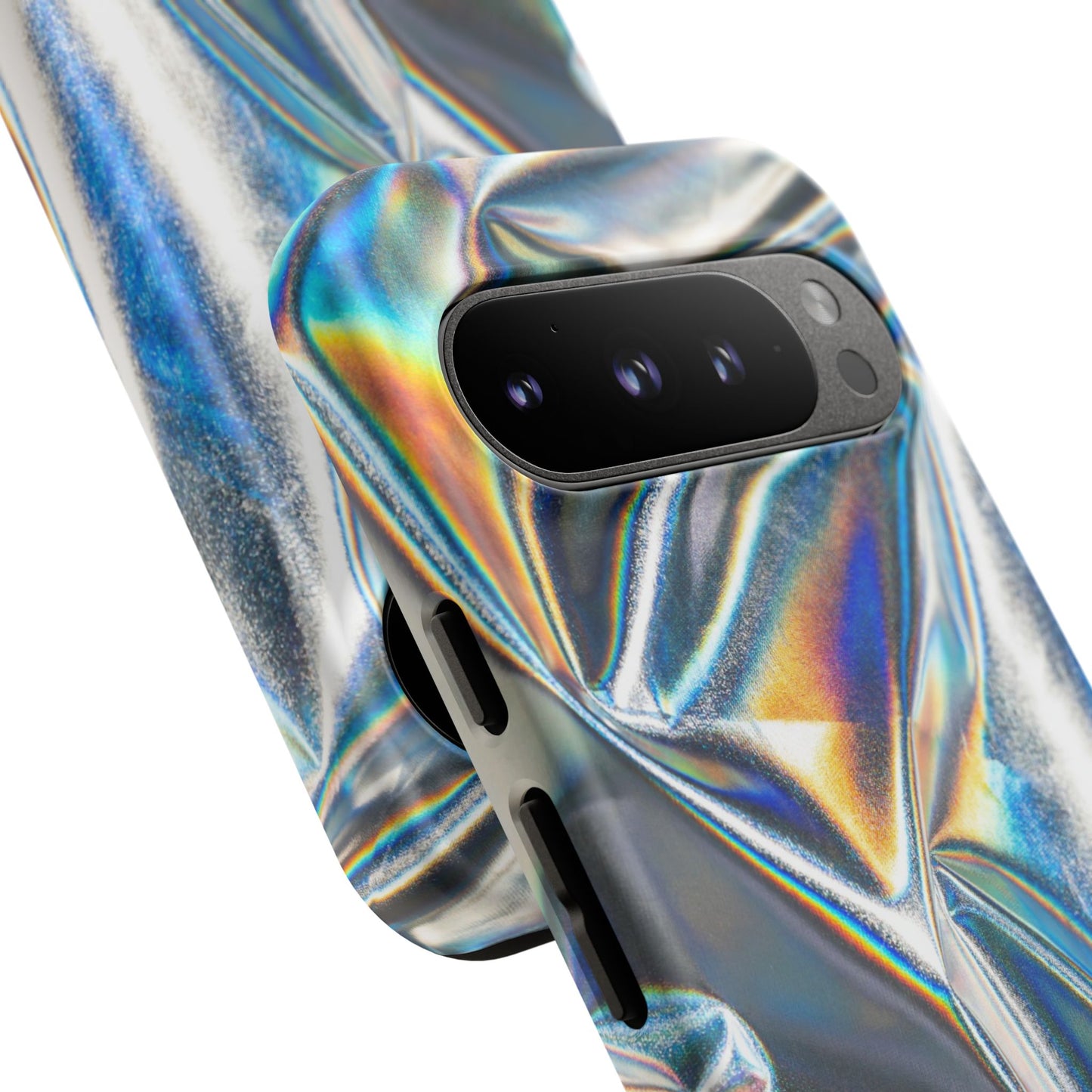 Metallic Case | Coque résistante double protection anti-choc - Effet Métallique