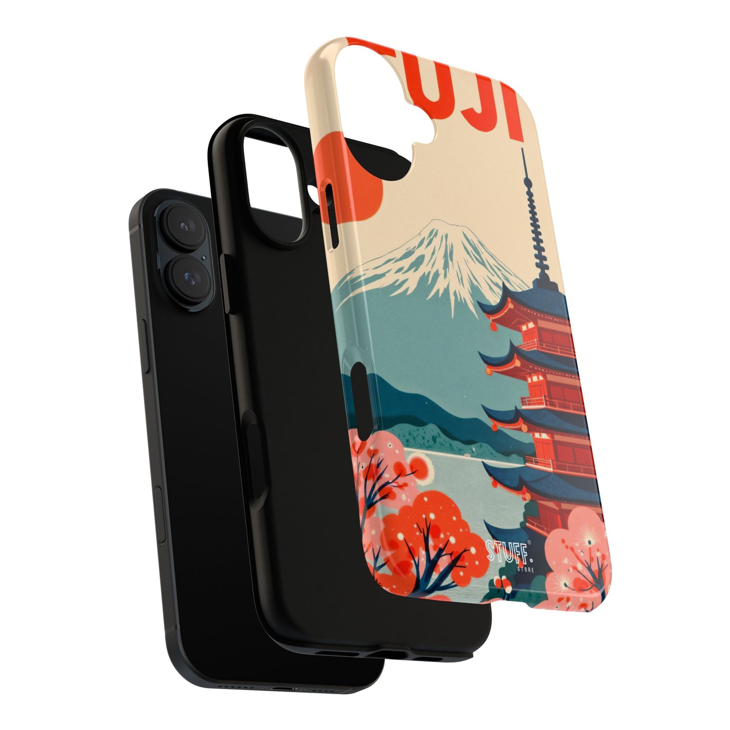 Fuji Case | Durable double protection case with Mount Fuji design