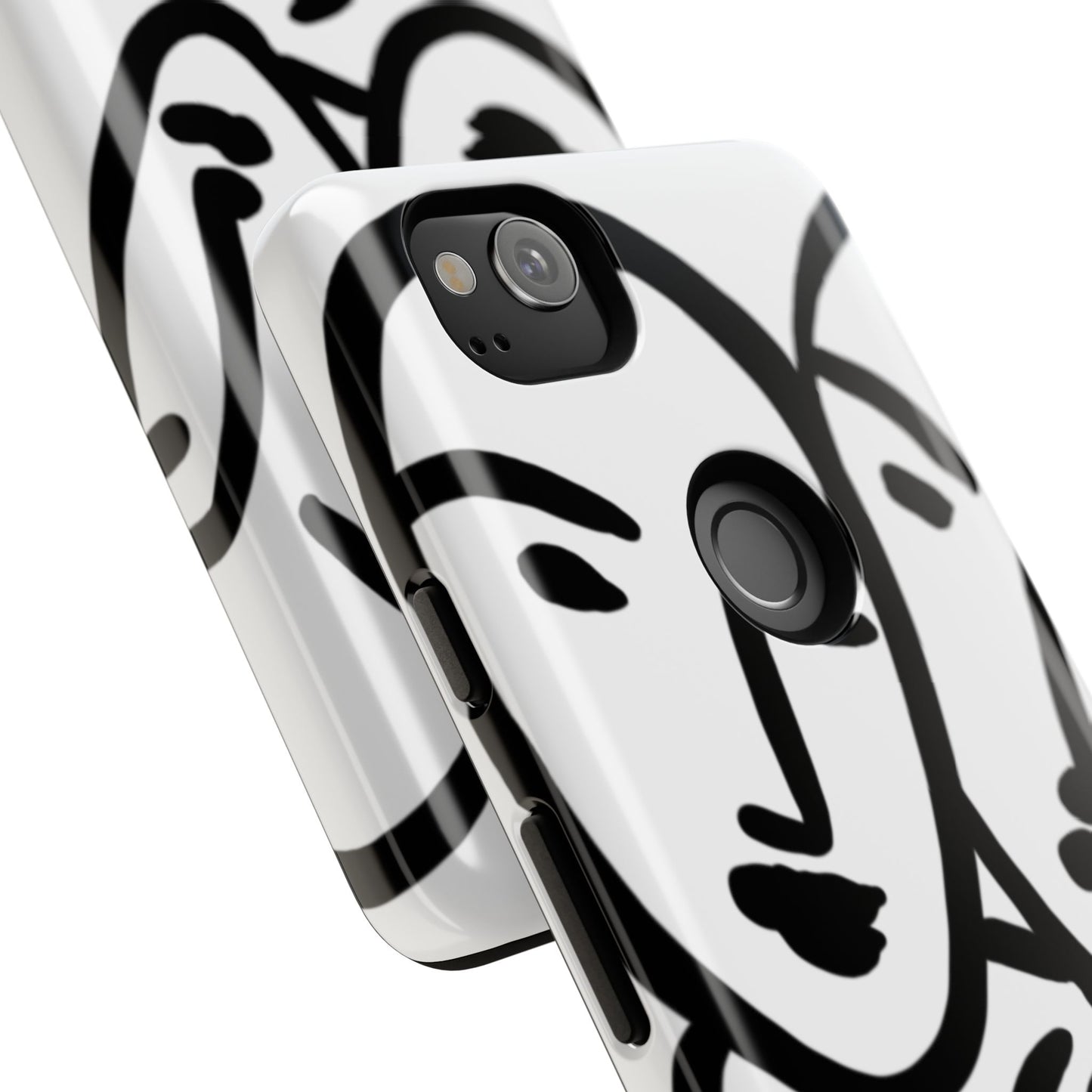 Les Trois Visages | Coque résistante double protection — inspiration Matisse