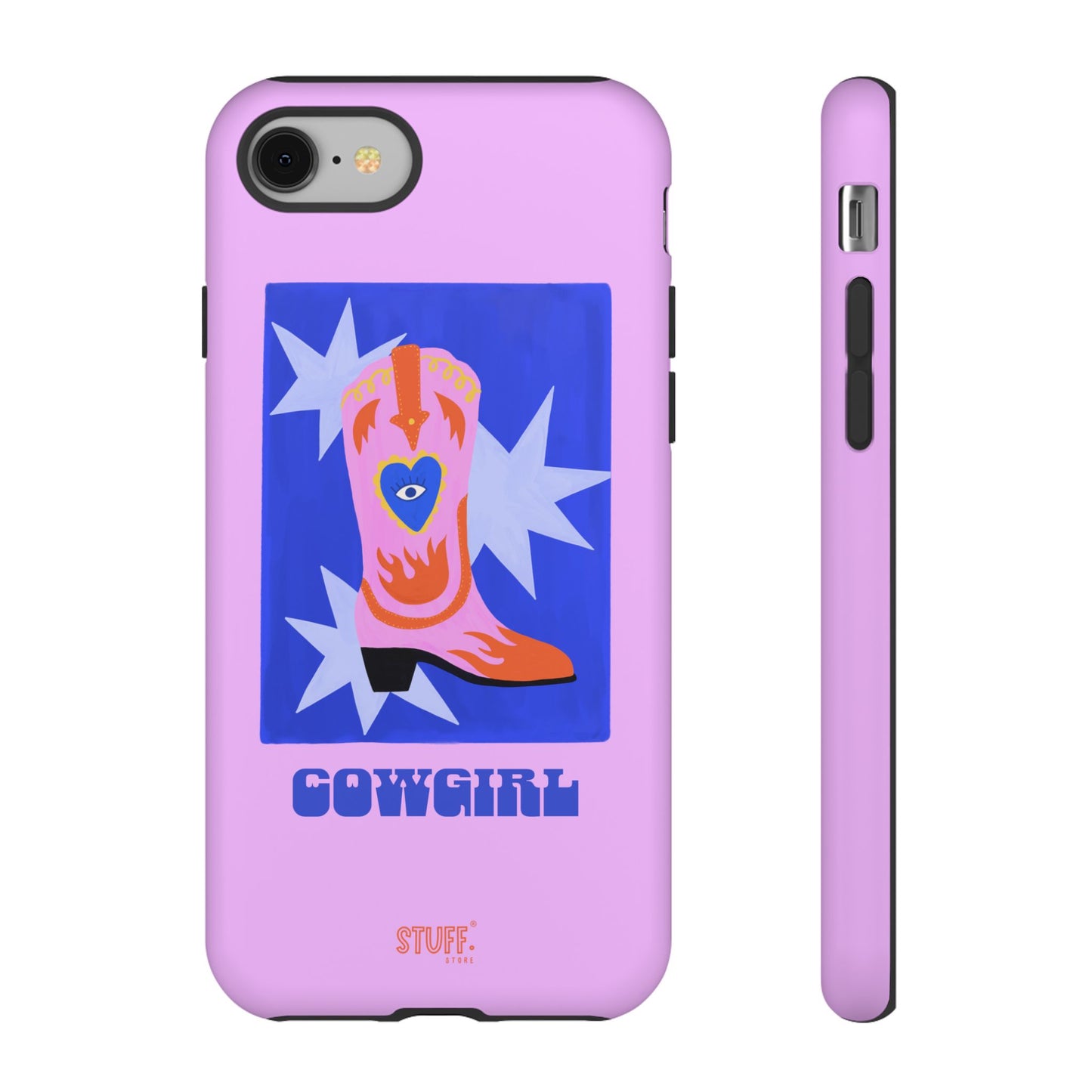 Cowgirl Case | Cose résistante double protection avec Design Western