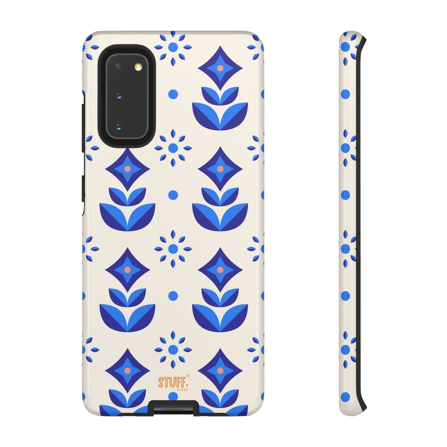Floral Case | Coque résistante double protection avec Design Fleuri
