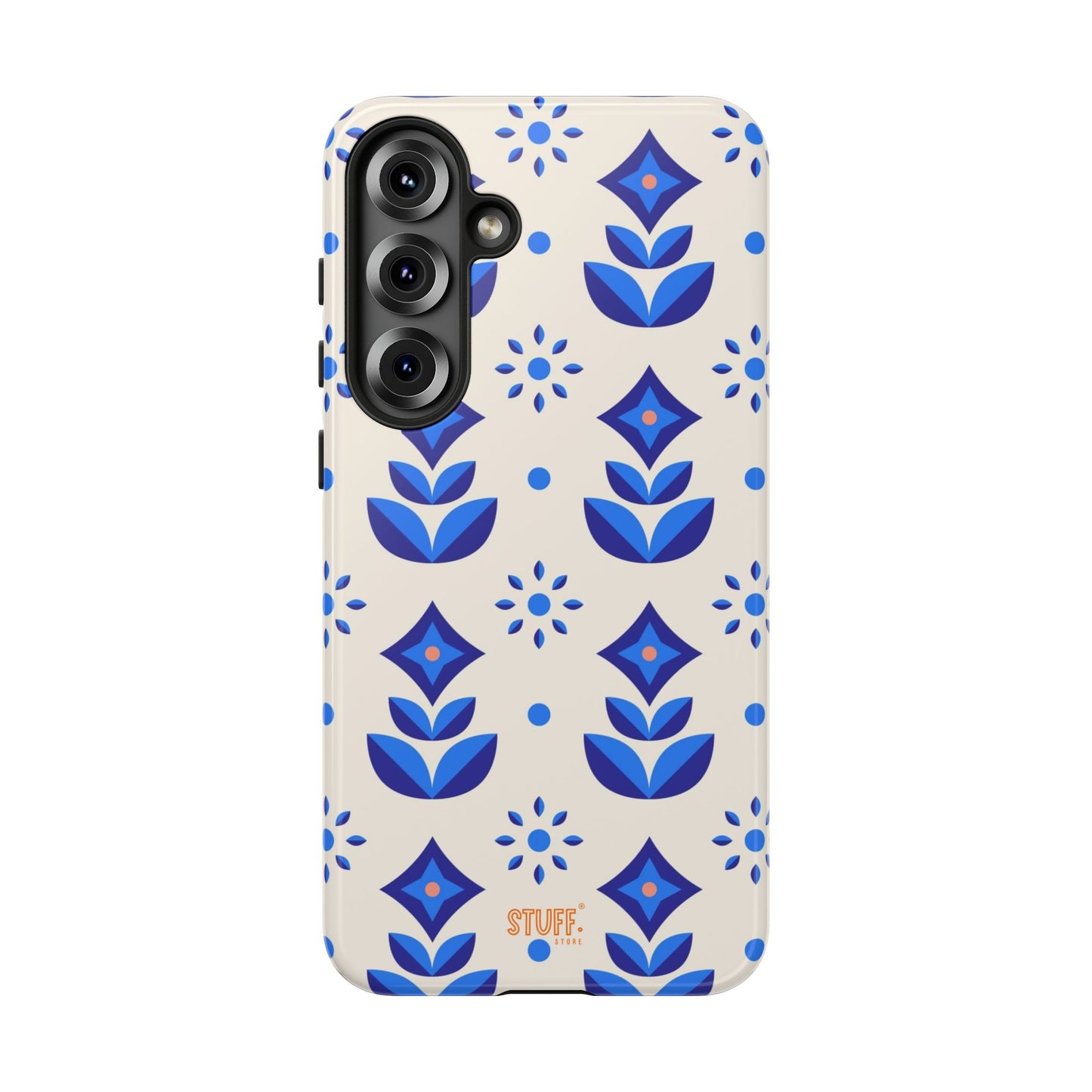 Floral Case | Coque résistante double protection avec Design Fleuri