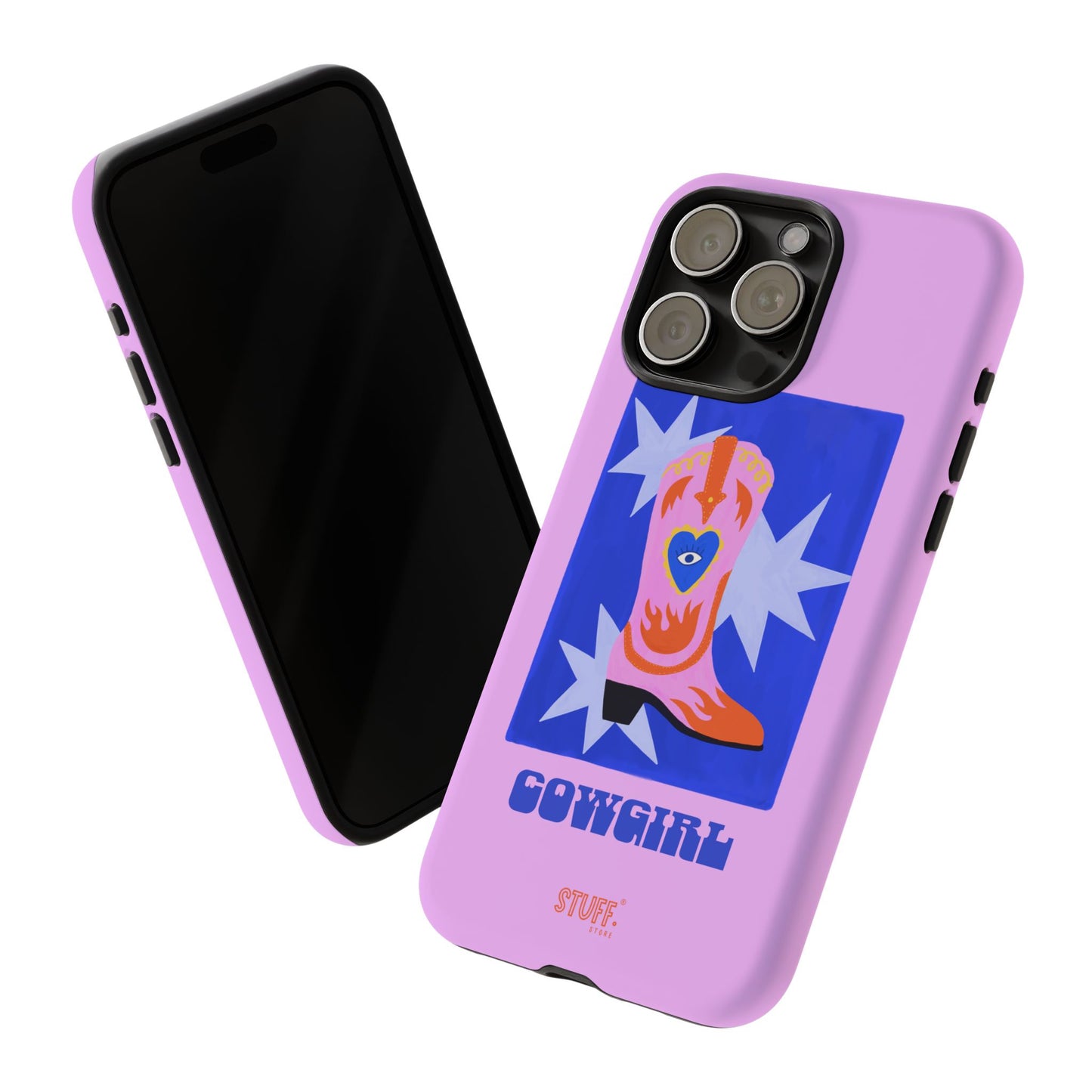 Cowgirl Case | Cose résistante double protection avec Design Western