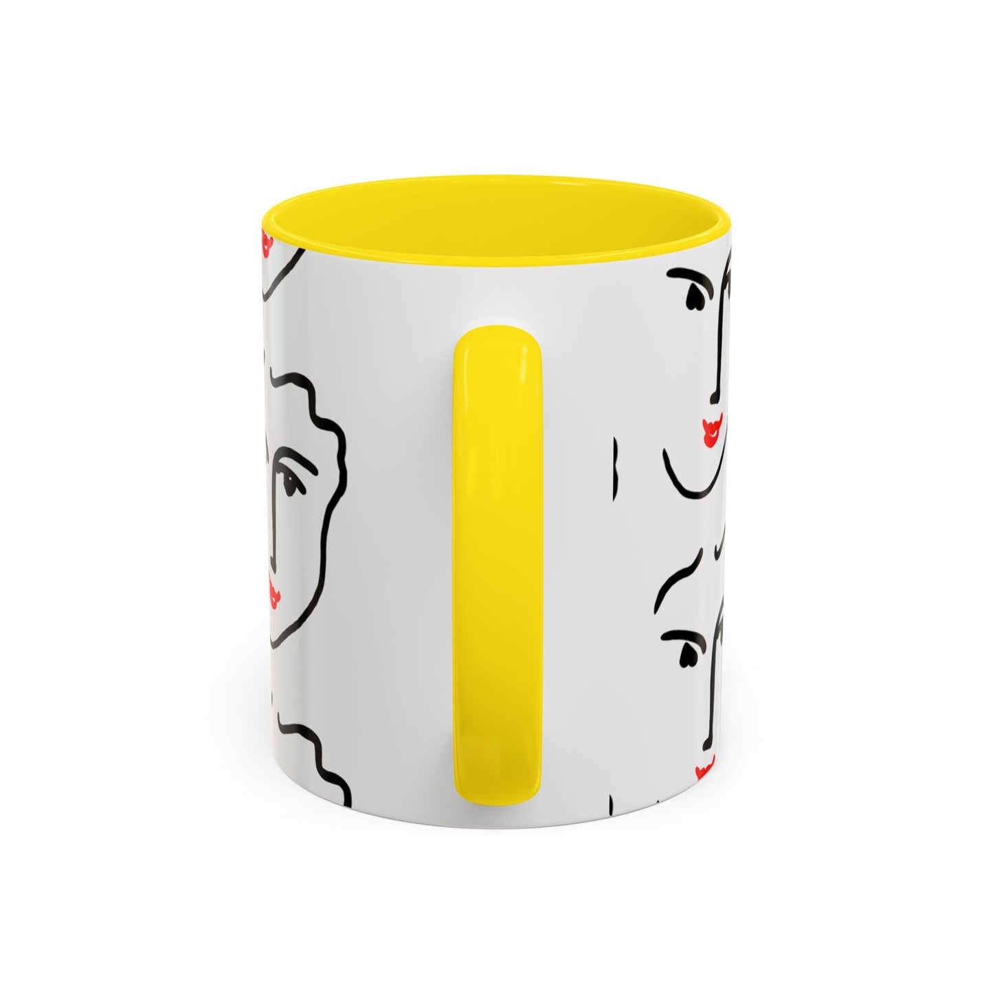 Nadia Cup | Matisse-inspired two-tone mug - 330ml