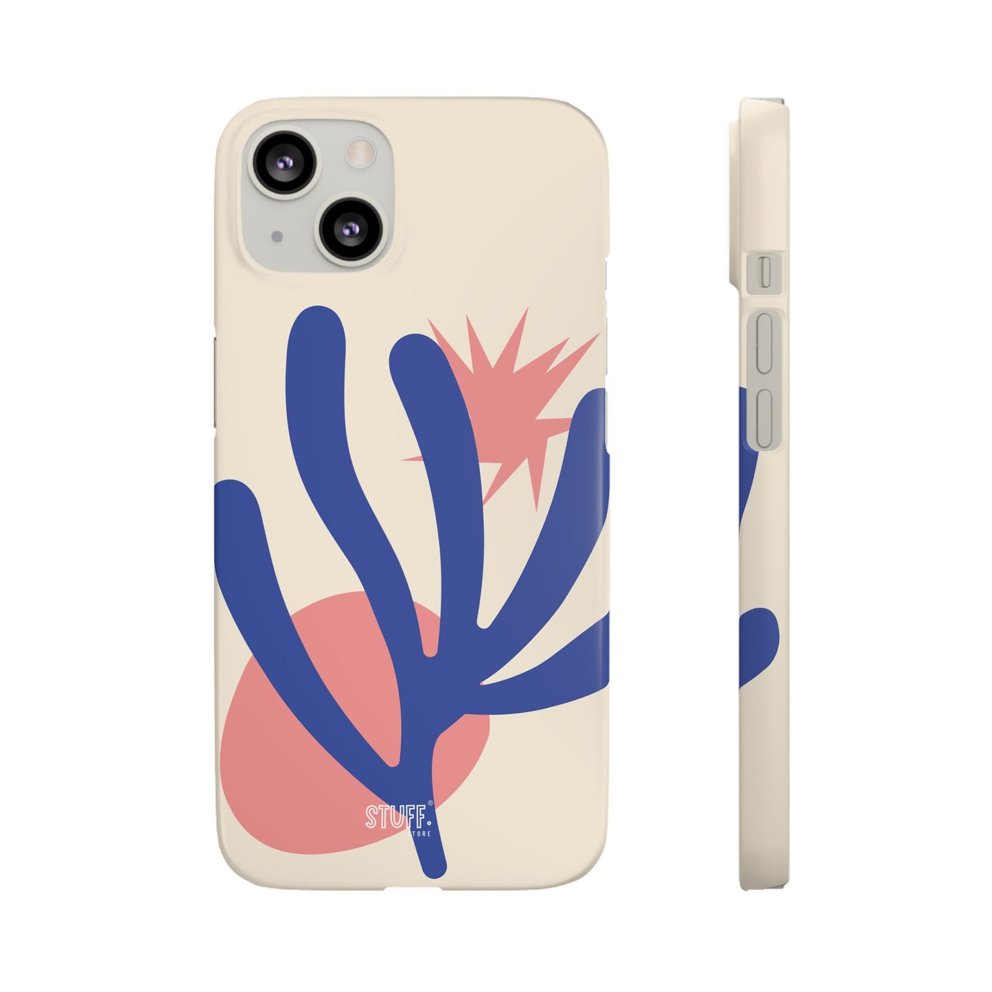 Botanica Case | Coque snap légère et résistante avec Design Floral inspiration Matisse