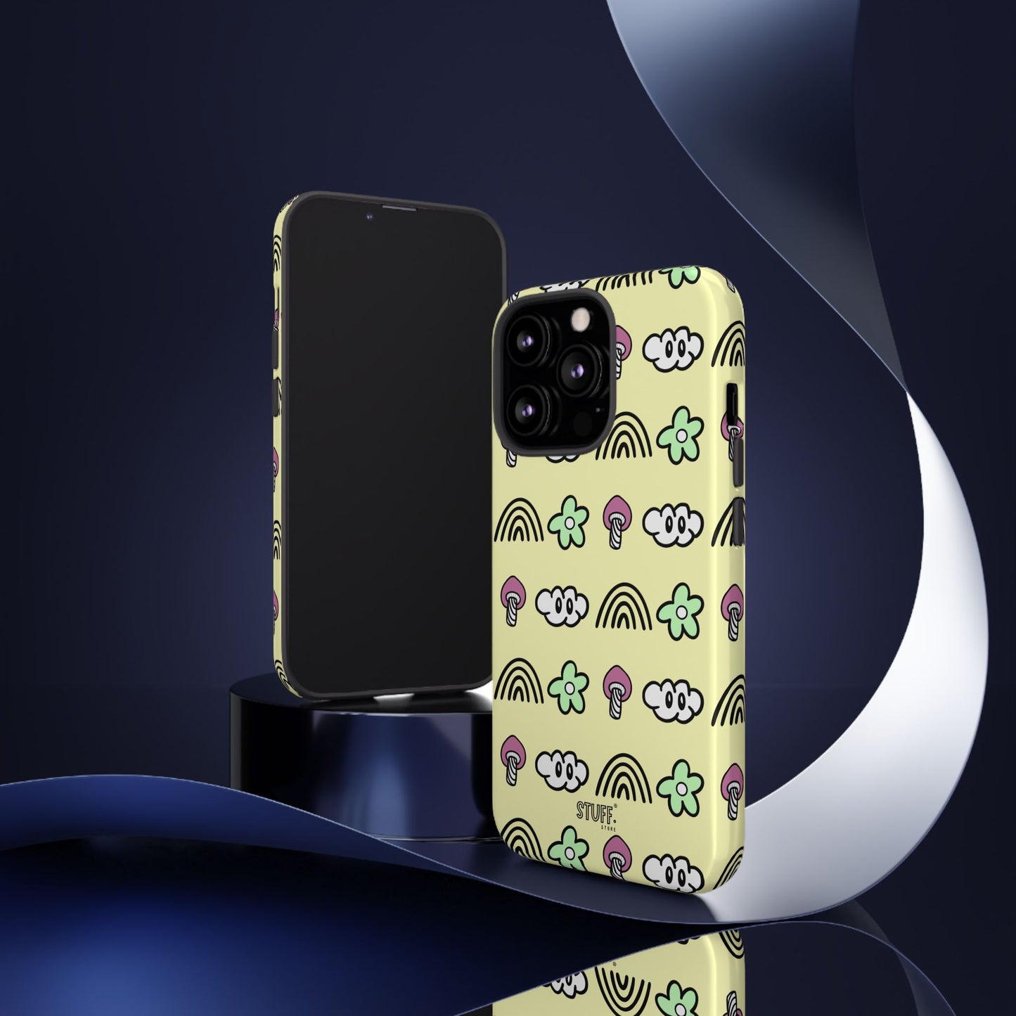 Pixie Case | Coque résistante double protection — Collection Pixie — Jaune