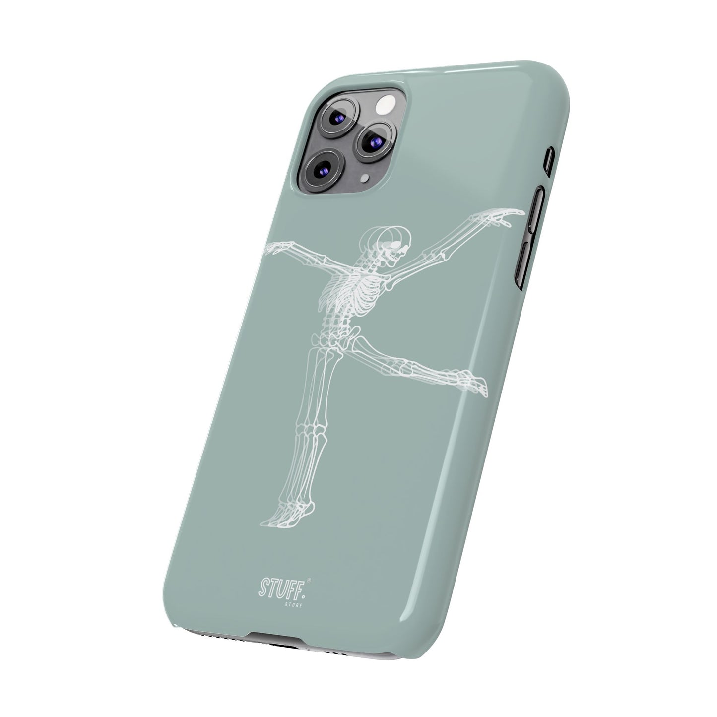 Bone-a-Rina | Coque slim durable et anti-chocs avec Design de Squelette Ballerine