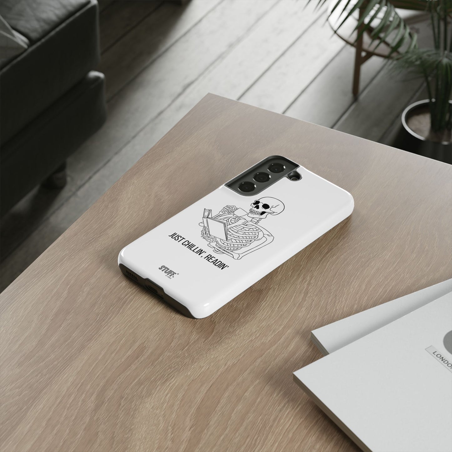 Chillin' Case | Coque résistante double protection avec phrase drôle