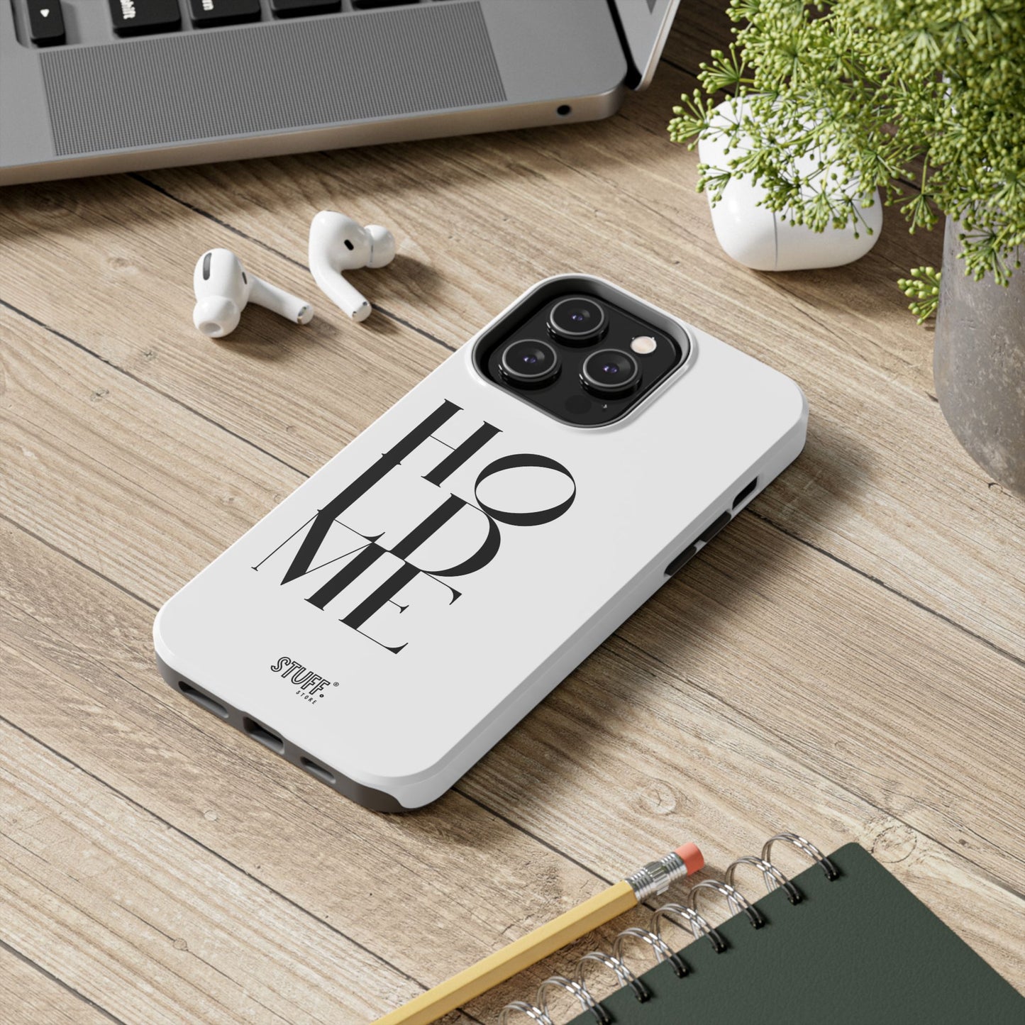 Hold Me | Coque résistante et durable avec Design épuré Monochrome