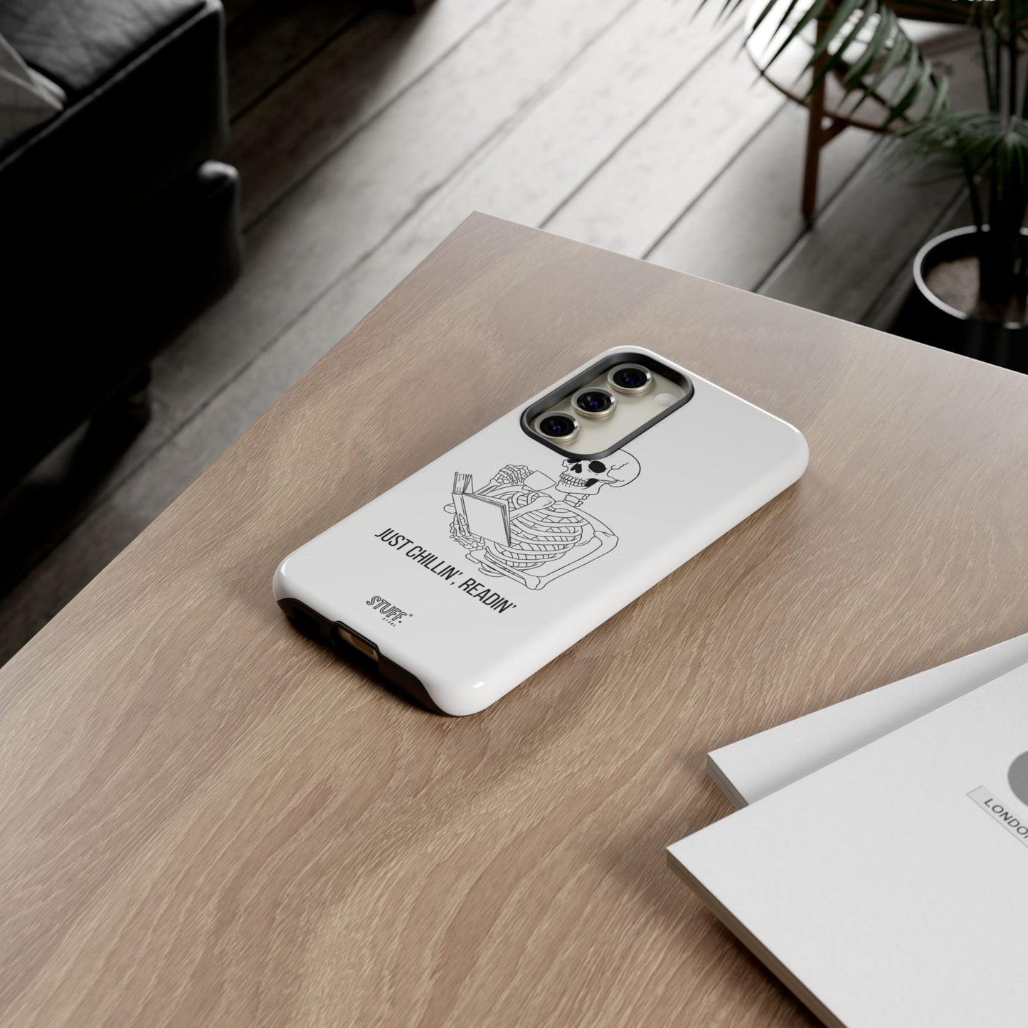 Chillin' Case | Coque résistante double protection avec phrase drôle