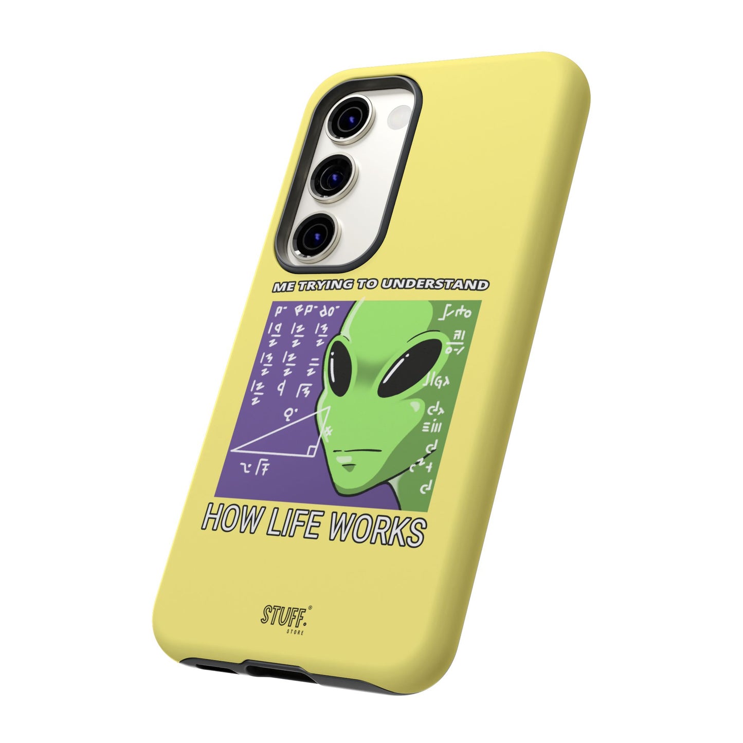 Confused Alien Case | Coque résistante Dual Protect anti-choc