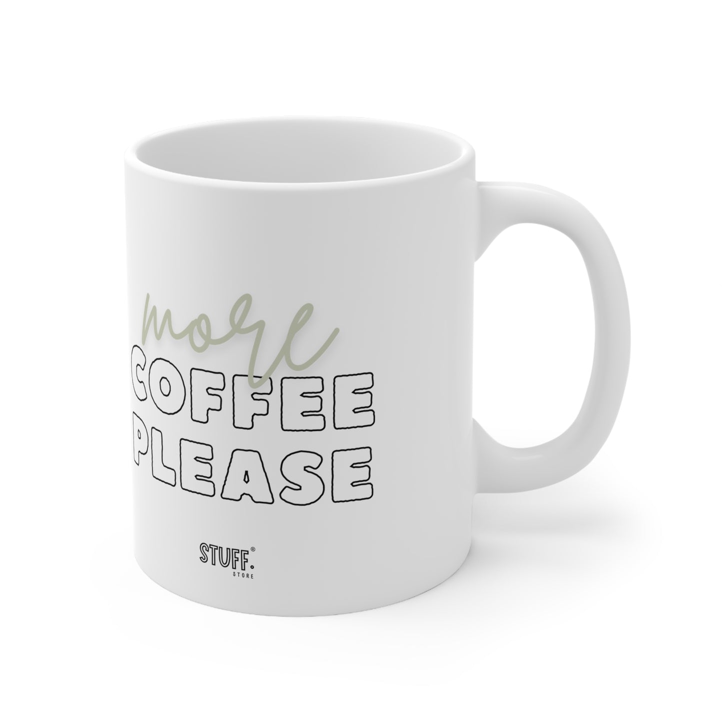 More Coffee Cup | Mug en céramique – 330ml / 440ml