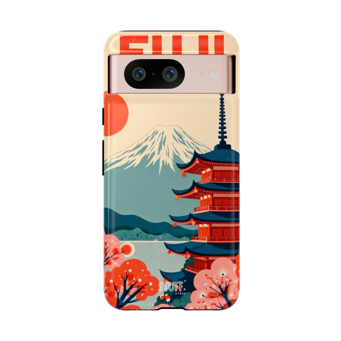 Fuji Case | Coque résistante double protection avec Design Mont Fuji