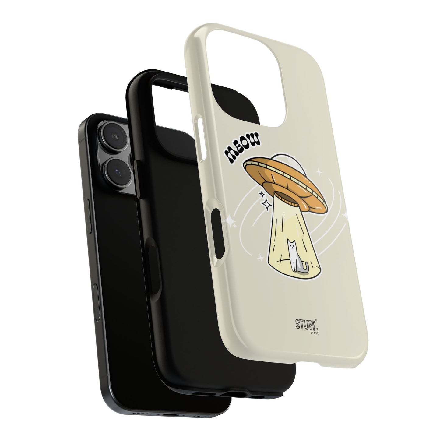 UFO Case | Coque résistante double protection avec Design OVNI fun