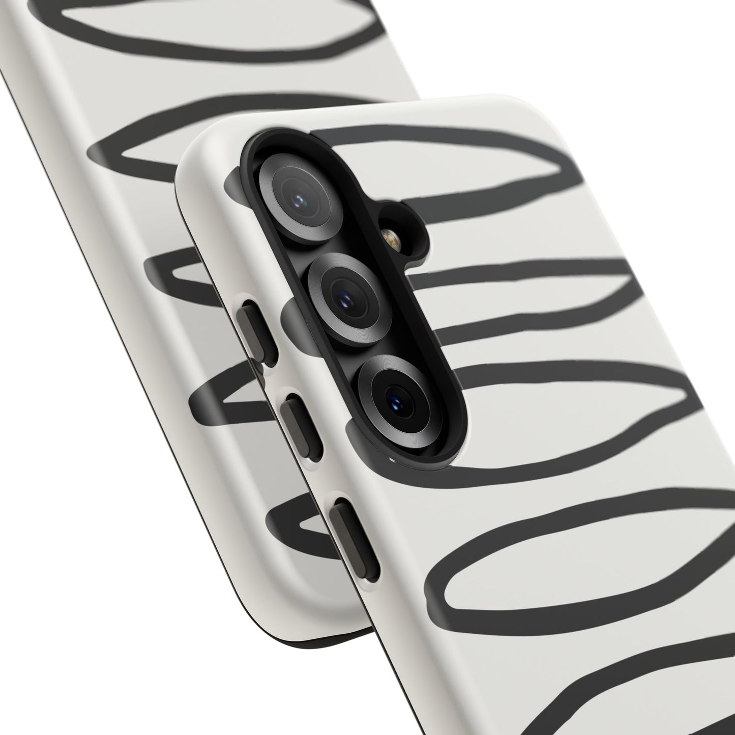 Loopy Case | Coque résistante double protection - Motif cercles abstraits