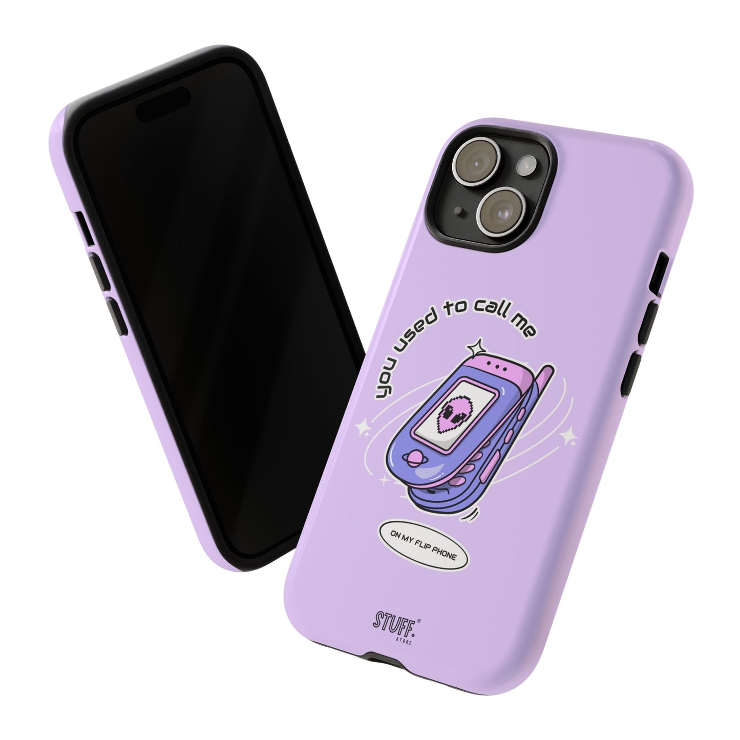 Flip Phone Case | Coque résistante double protection avec Design Y2K