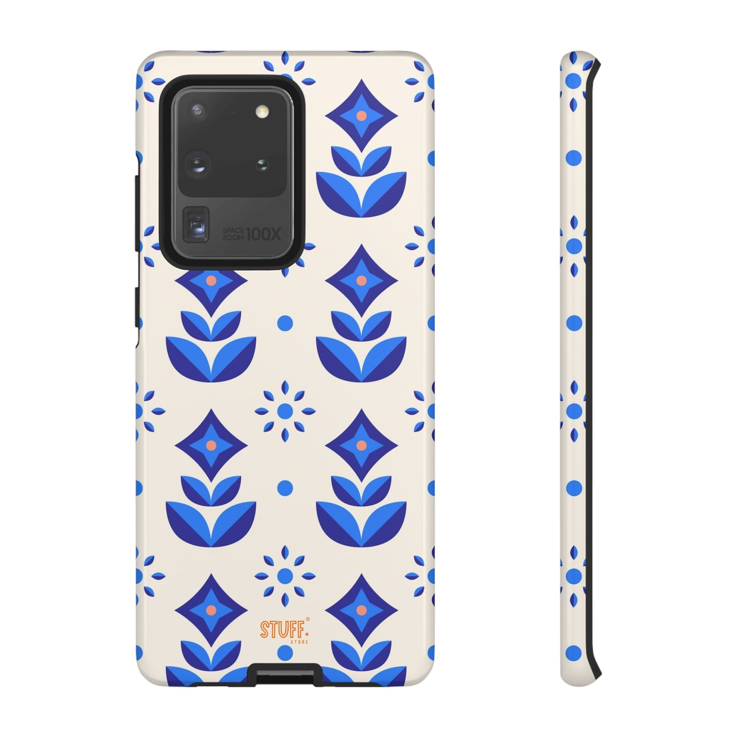Floral Case | Coque résistante double protection avec Design Fleuri